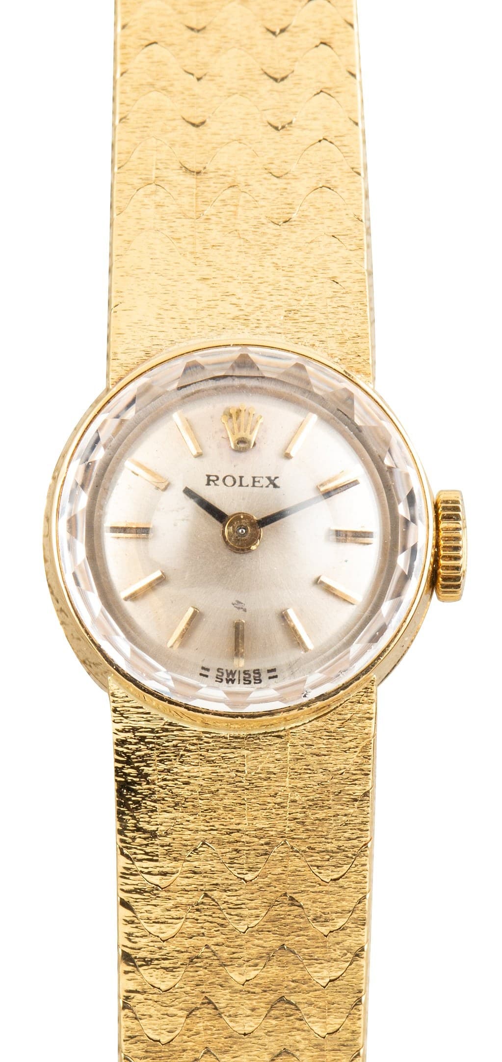 Vintage Yellow Gold Lady Rolex Cocktail — view 1