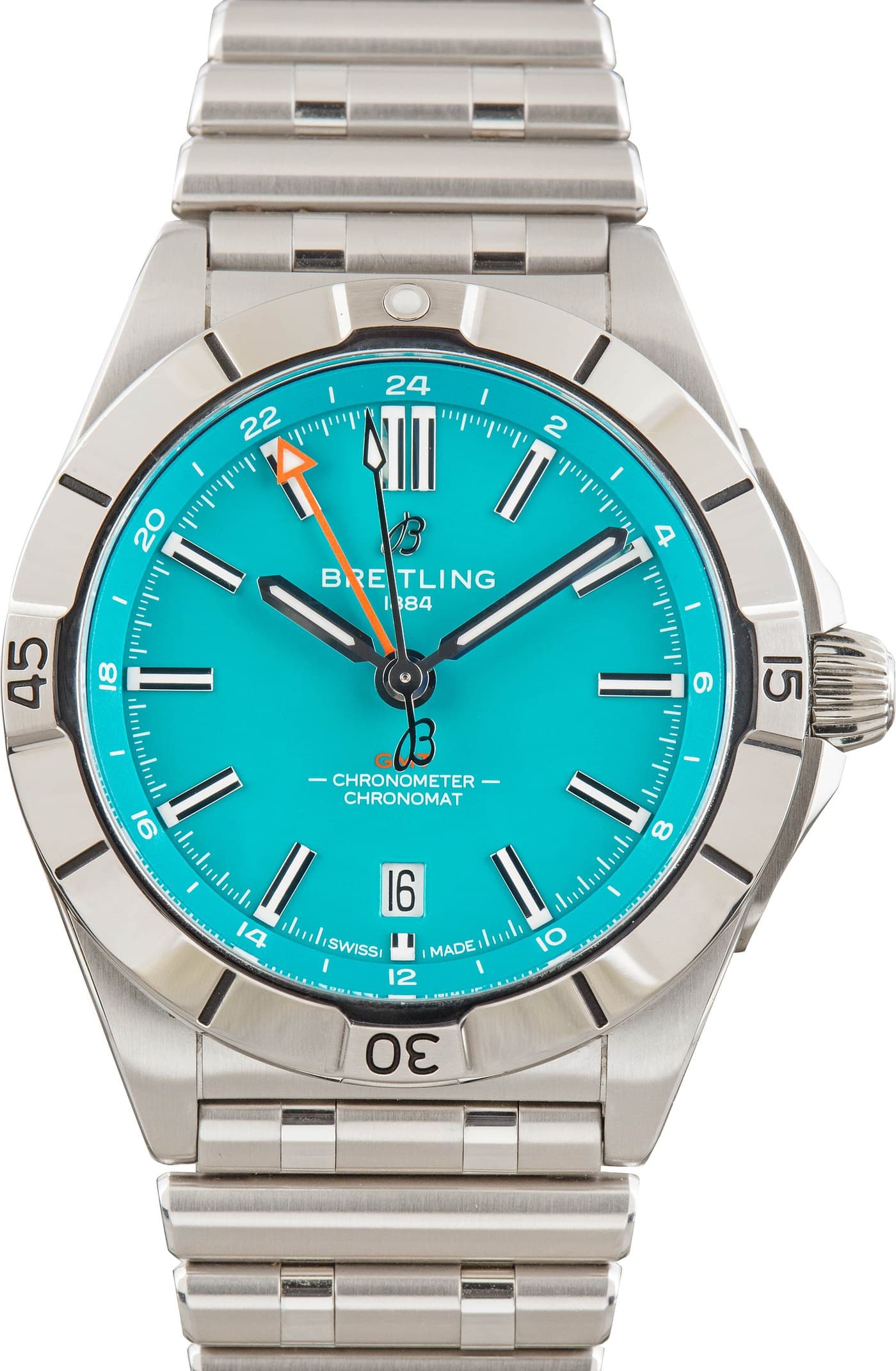 Chronomat Automatic GMT 40 NFL Miami Dolphins Edition — view 1