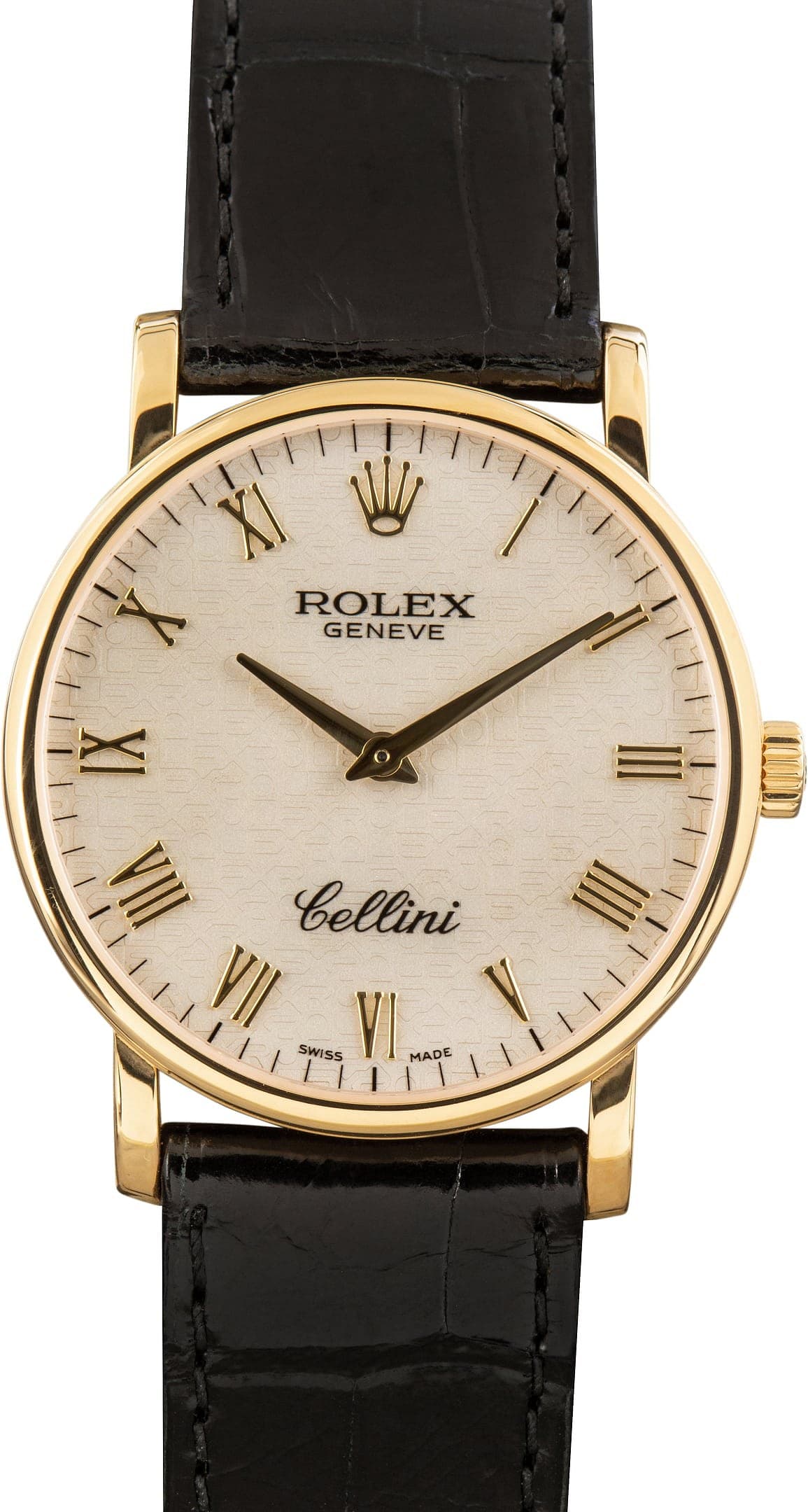 Rolex Cellini Ivory Dial Ref 5115 18k Yellow Gold — view 1