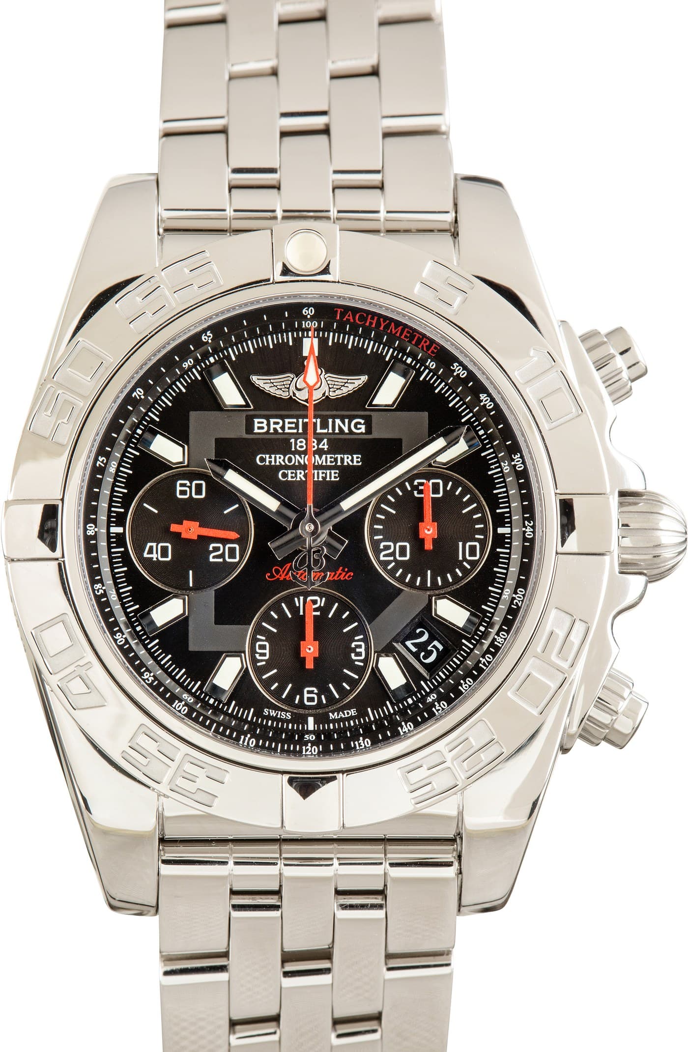 Breitling Chronomat 41 Luminous Black Dial — view 1