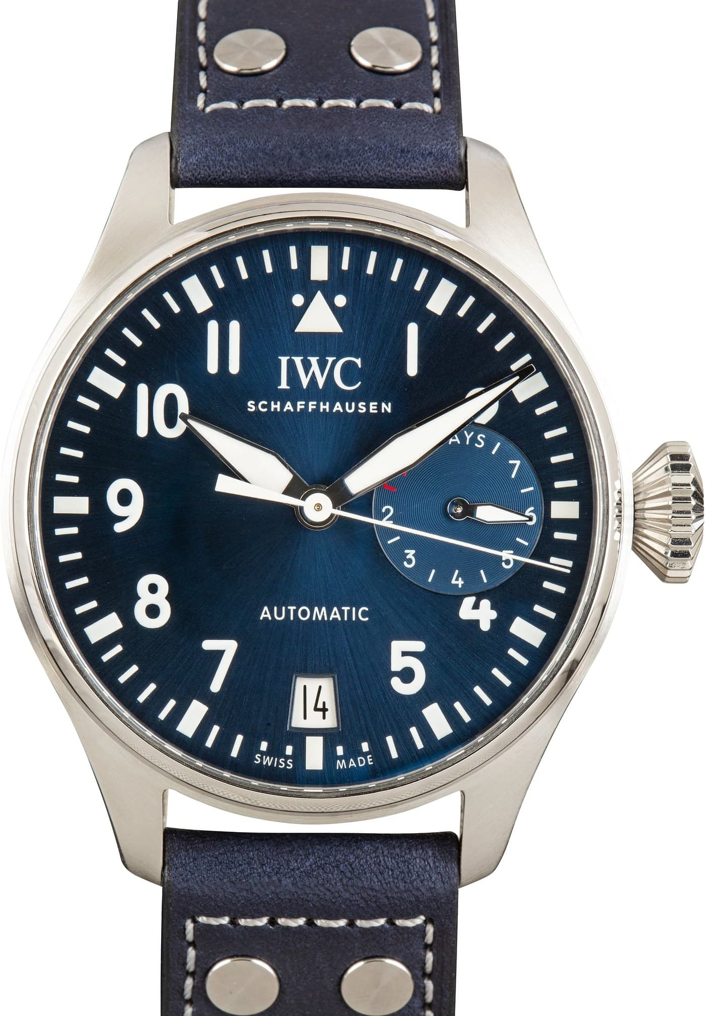 IWC Big Pilot’s Watch Edition 'Le Petit Prince' Ref IW501002 Blue Dial — view 1