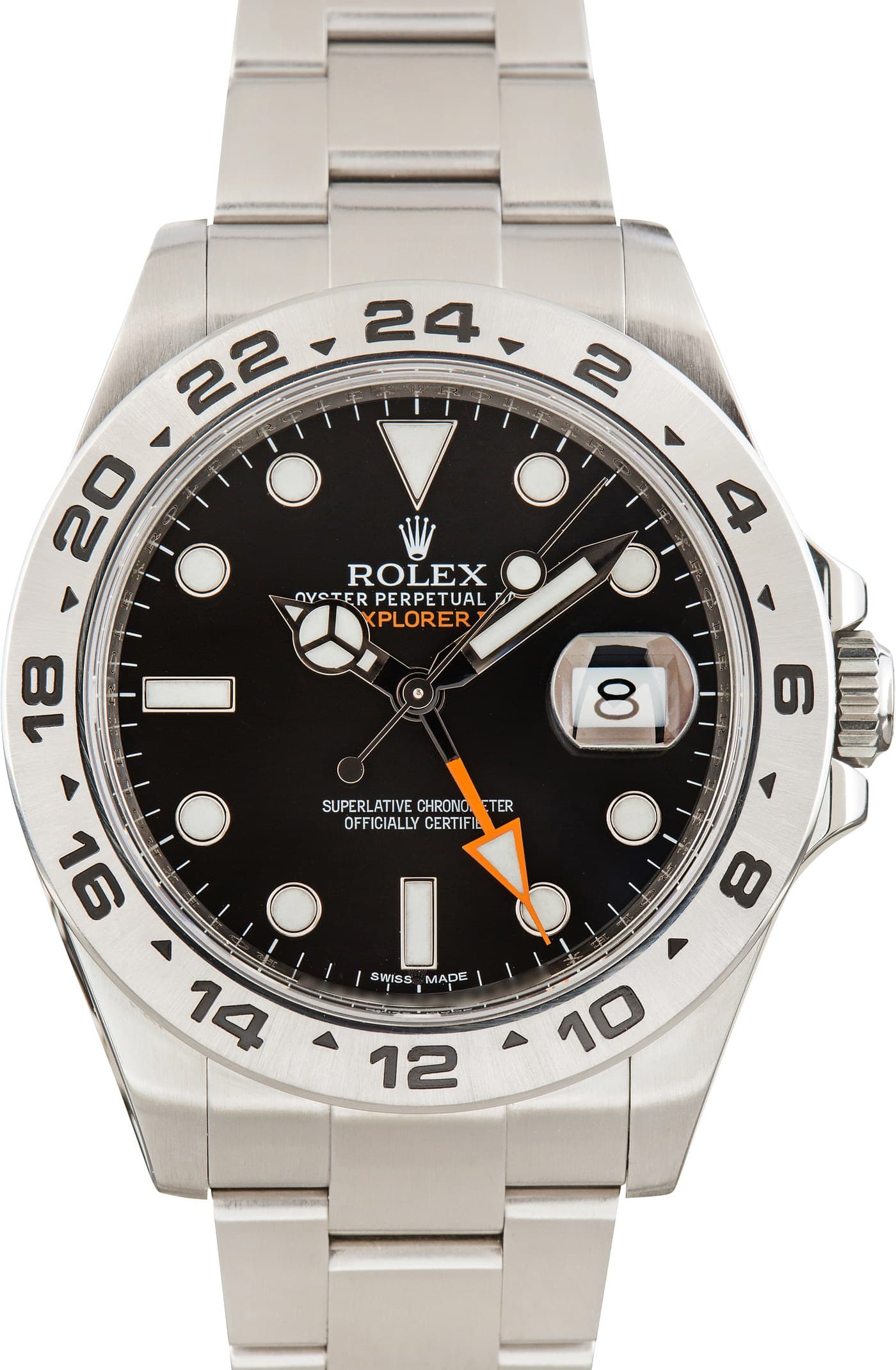 Rolex Explorer II Automatic Ref 216570 Black Chromalight Dial — view 1