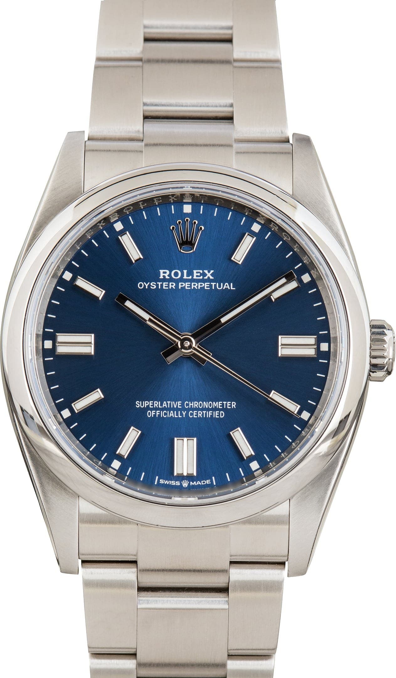 Rolex Oyster Perpetual 36 Blue Dial 126000 Stainless Steel — view 1