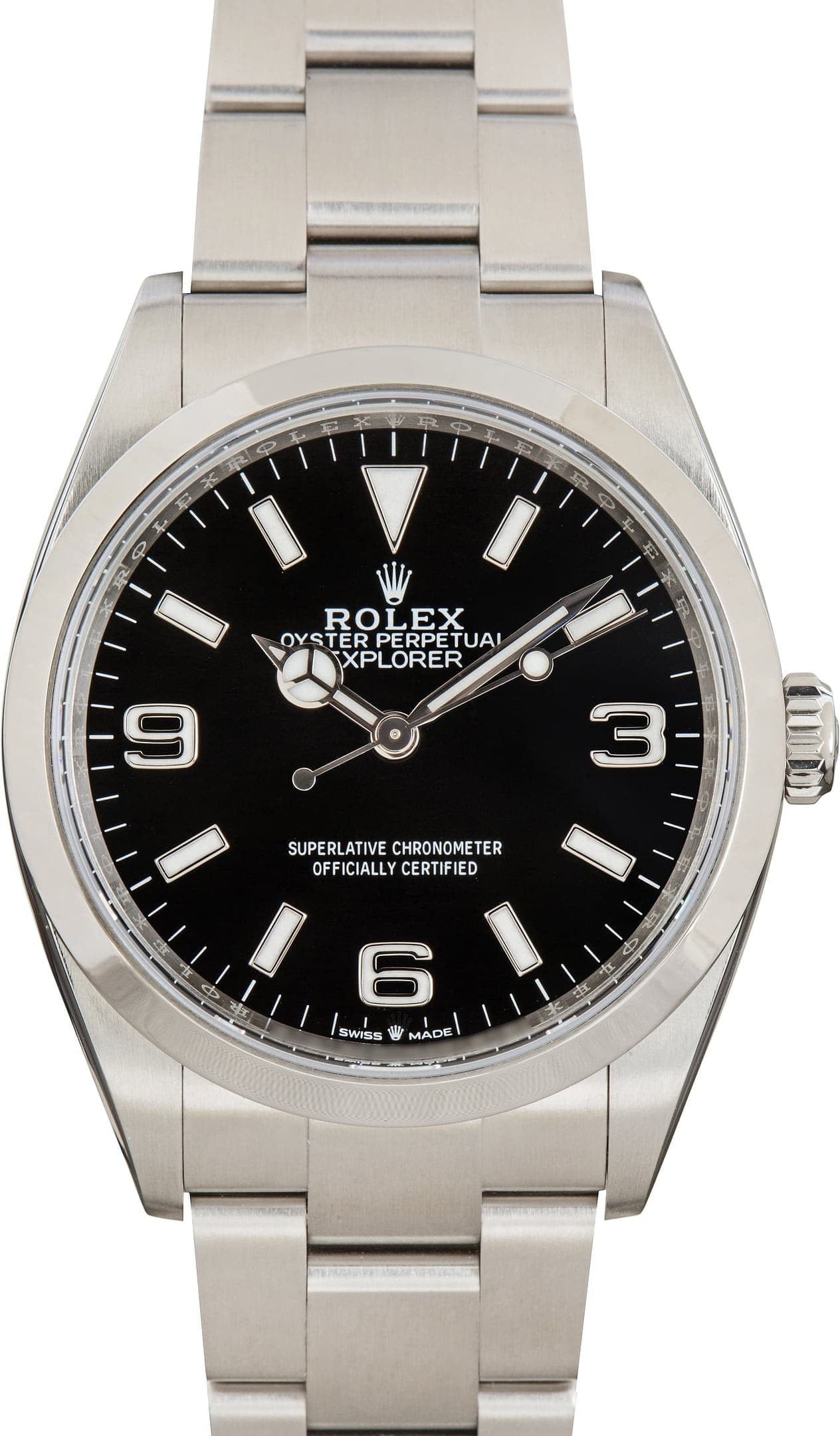 Black Dial Rolex Explorer 36 Ref 124270 — view 1