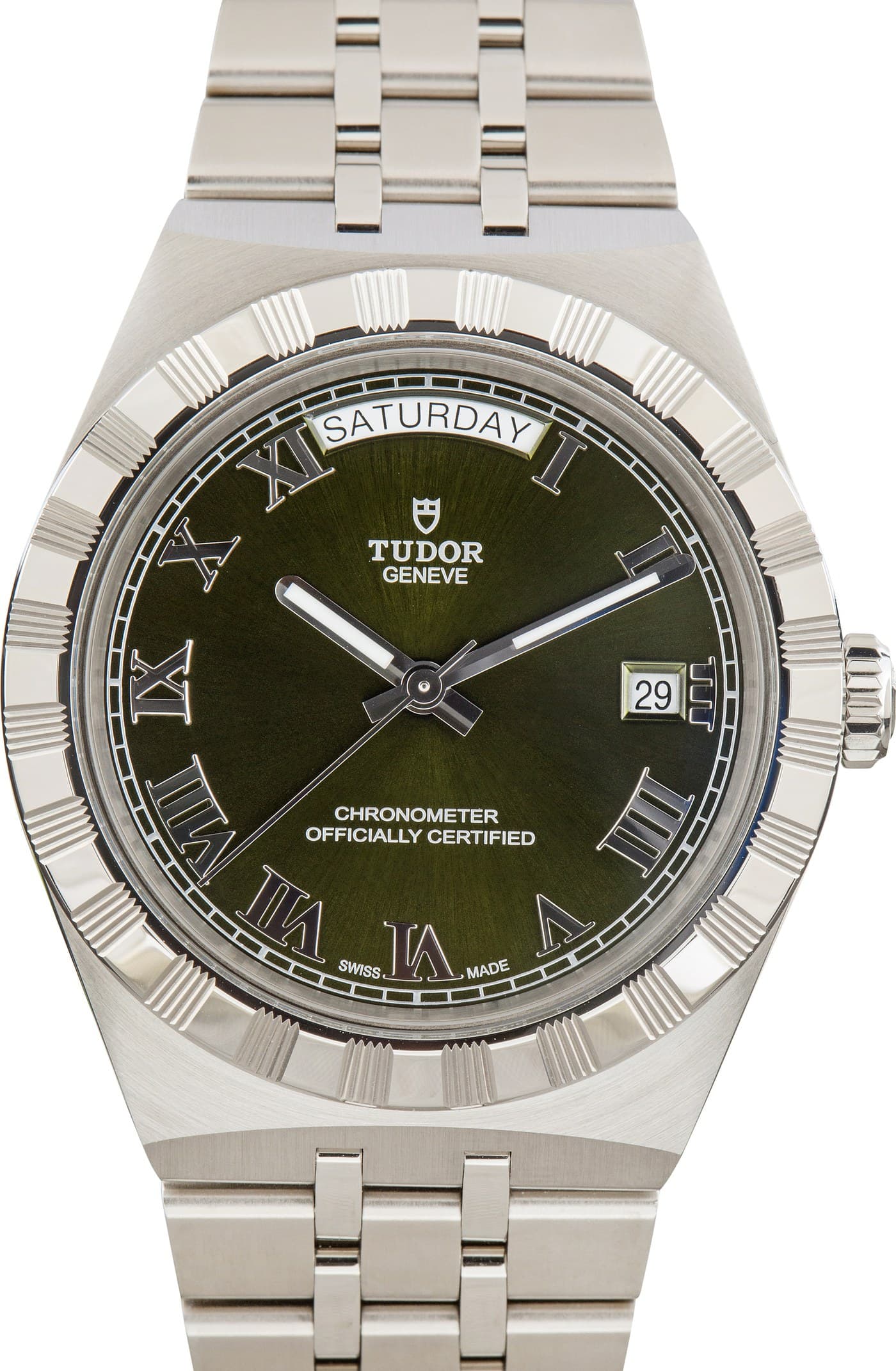 Tudor Royal Green Dial — view 1