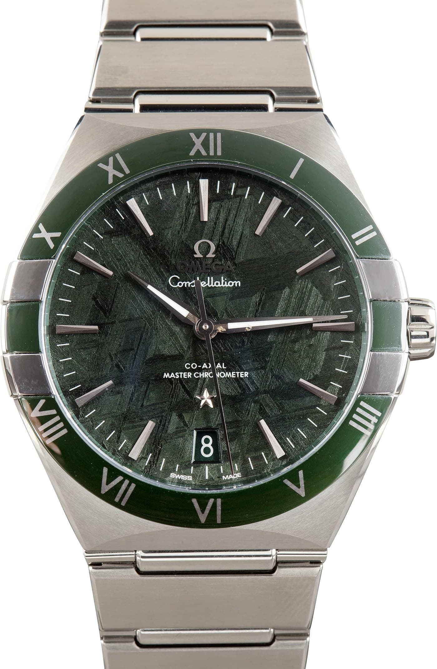 Omega Constellation Green Meteorite Dial — view 1