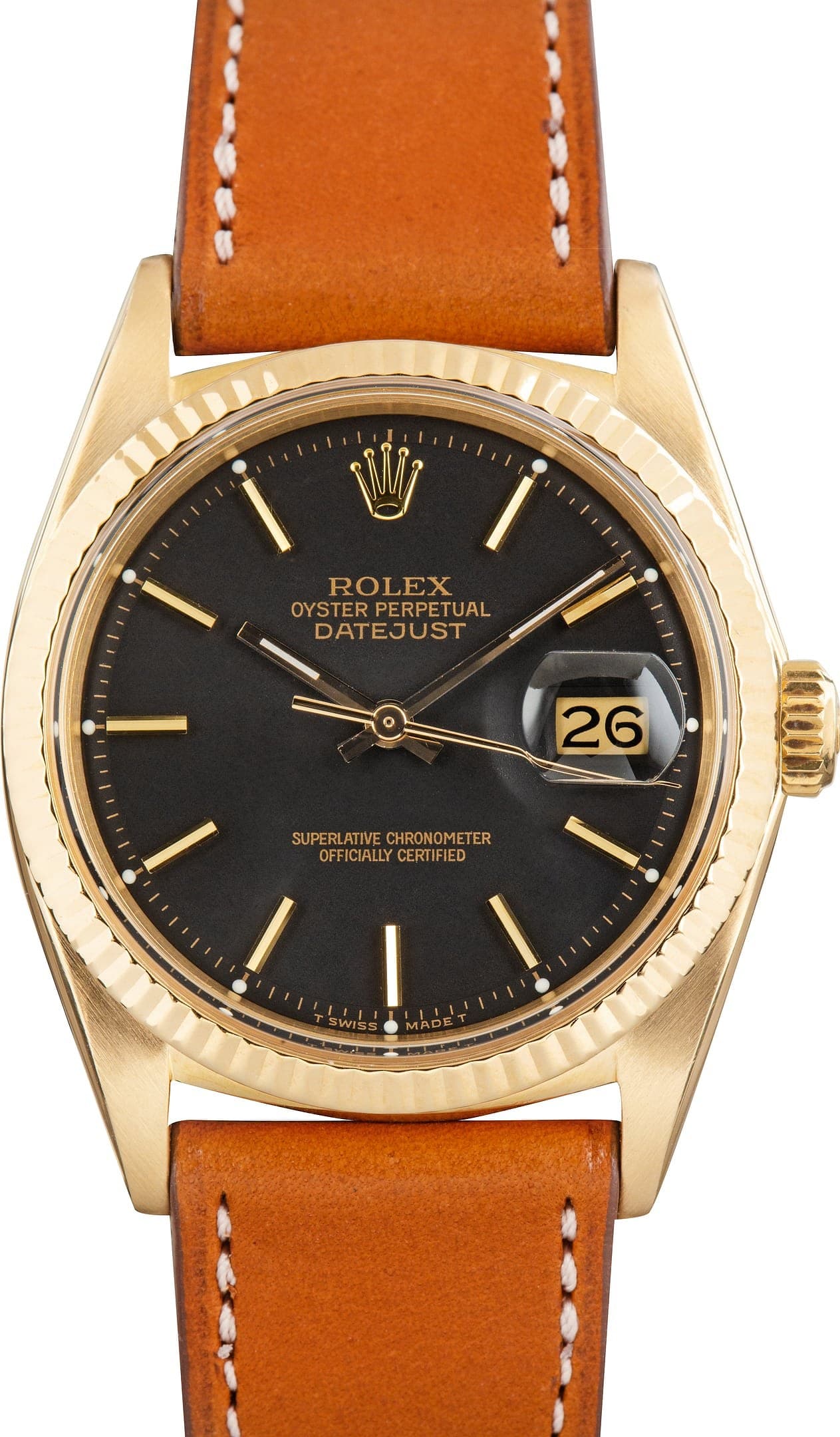 Rolex Datejust 36 Ref 1601 Black Dial — view 1
