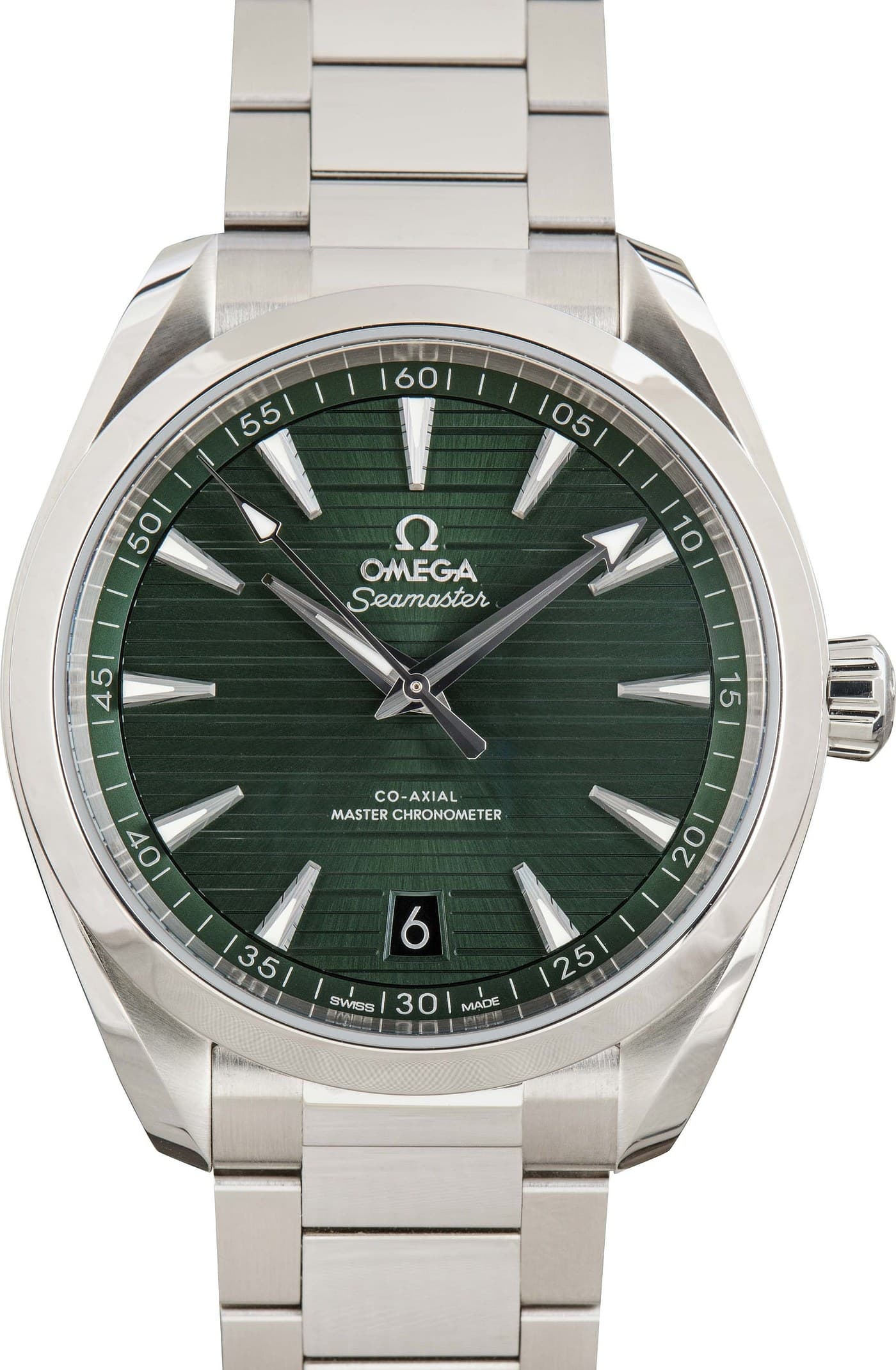 Omega Seamaster Aqua Terra 150M Green Luminous Dial — view 1