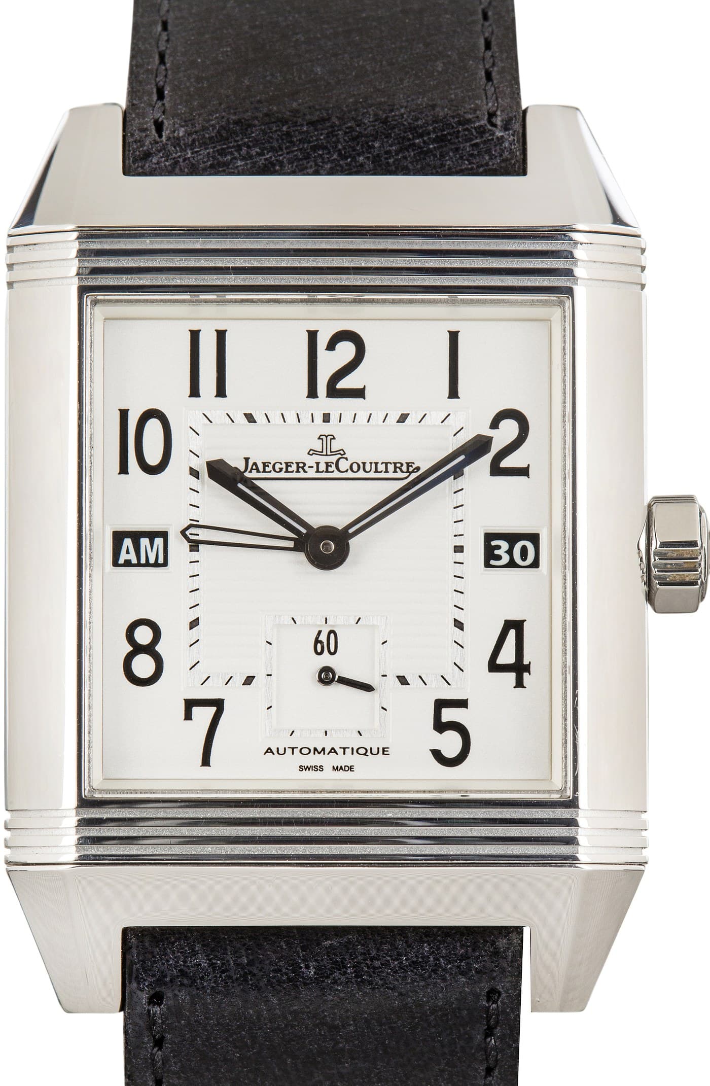 Jaeger-LeCoultre Reverso Squadra Hometime Ref Q7008420 Silver Dial — view 1