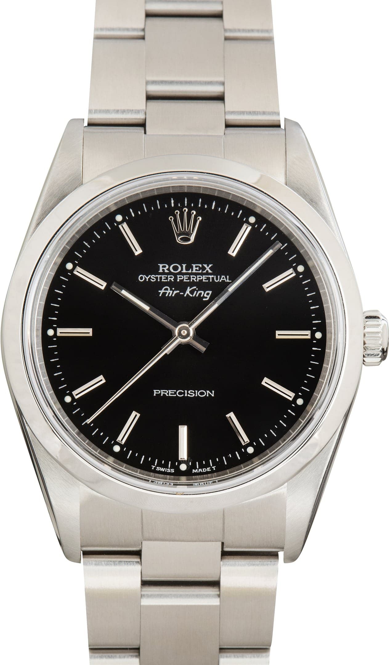 Black Dial Rolex Air-King Ref 14000 — view 1