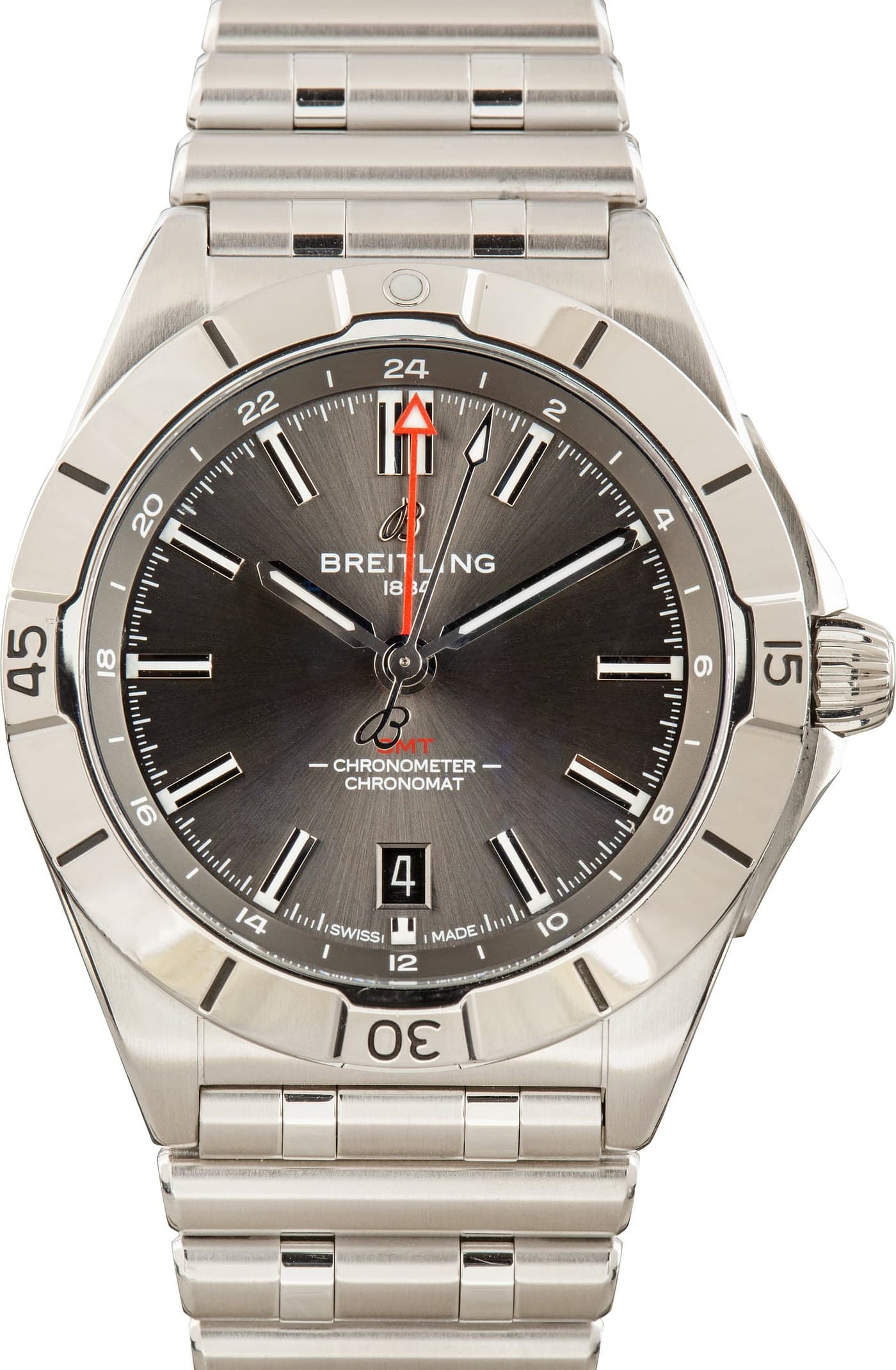 Breitling Chronomat Automatic GMT 40 Anthracite Dial — view 1