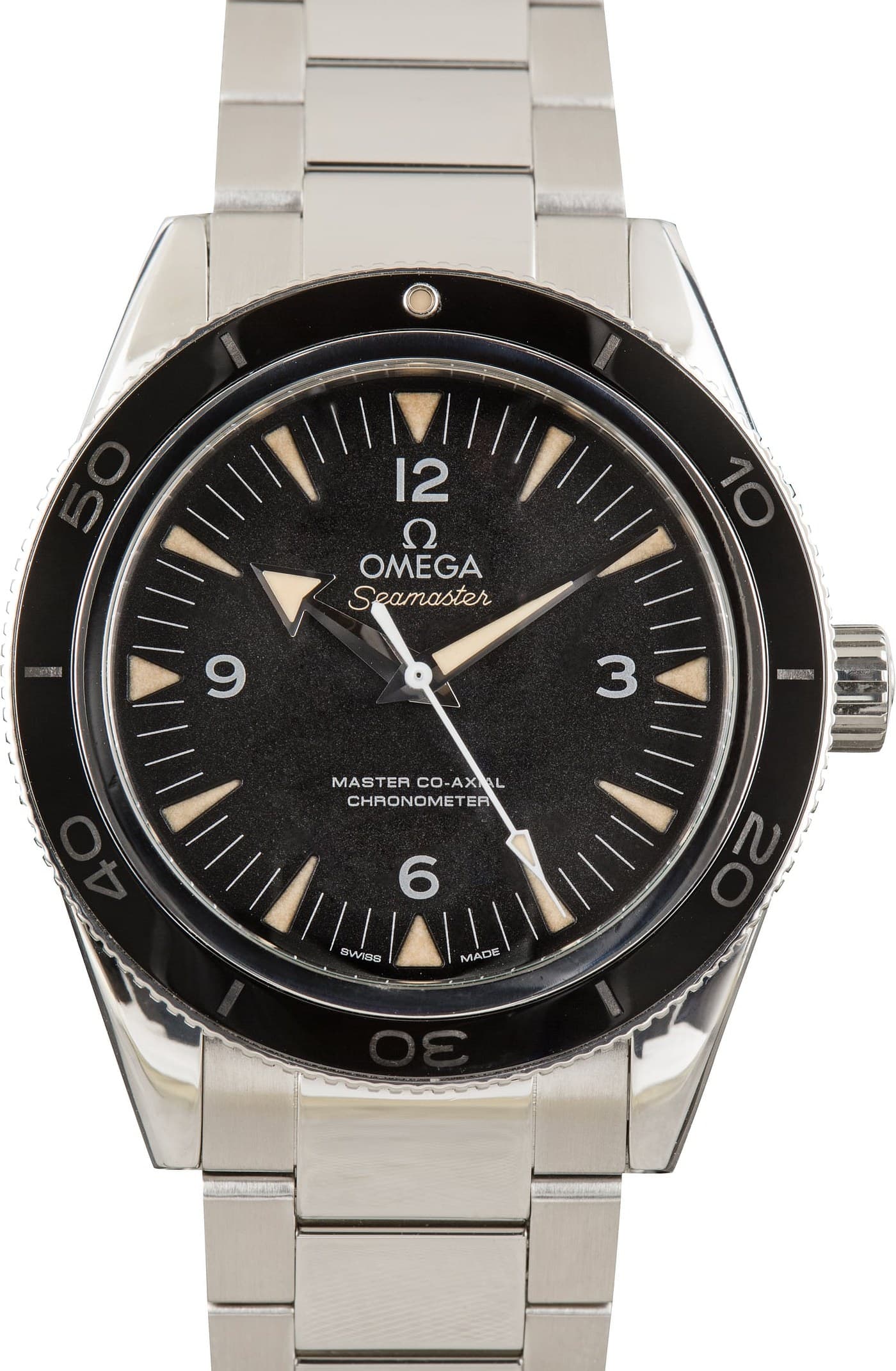 Black Dial Omega Seamaster 300 — view 1