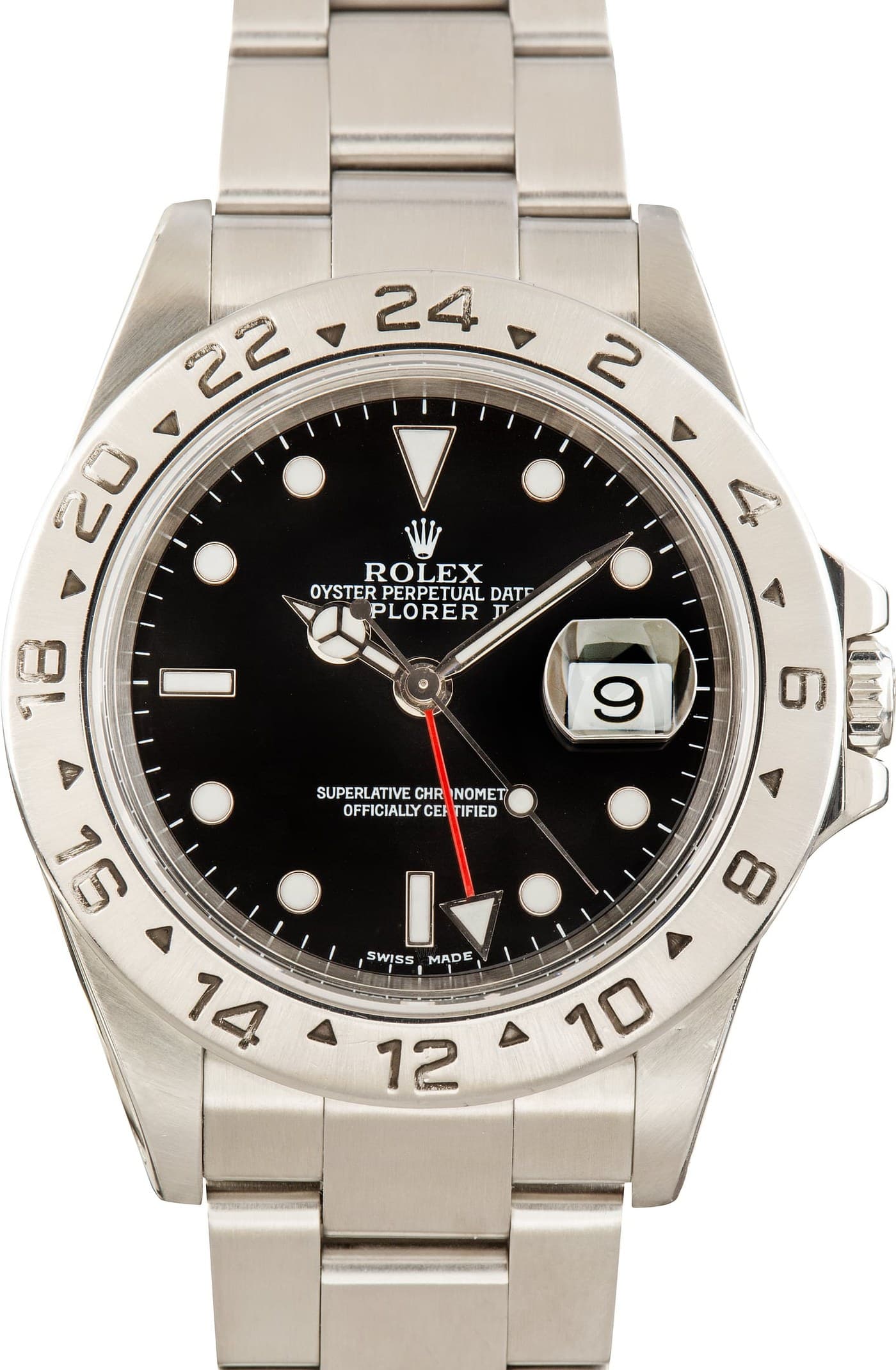 Oyster Rolex Explorer II Ref 16570 Black Dial — view 1