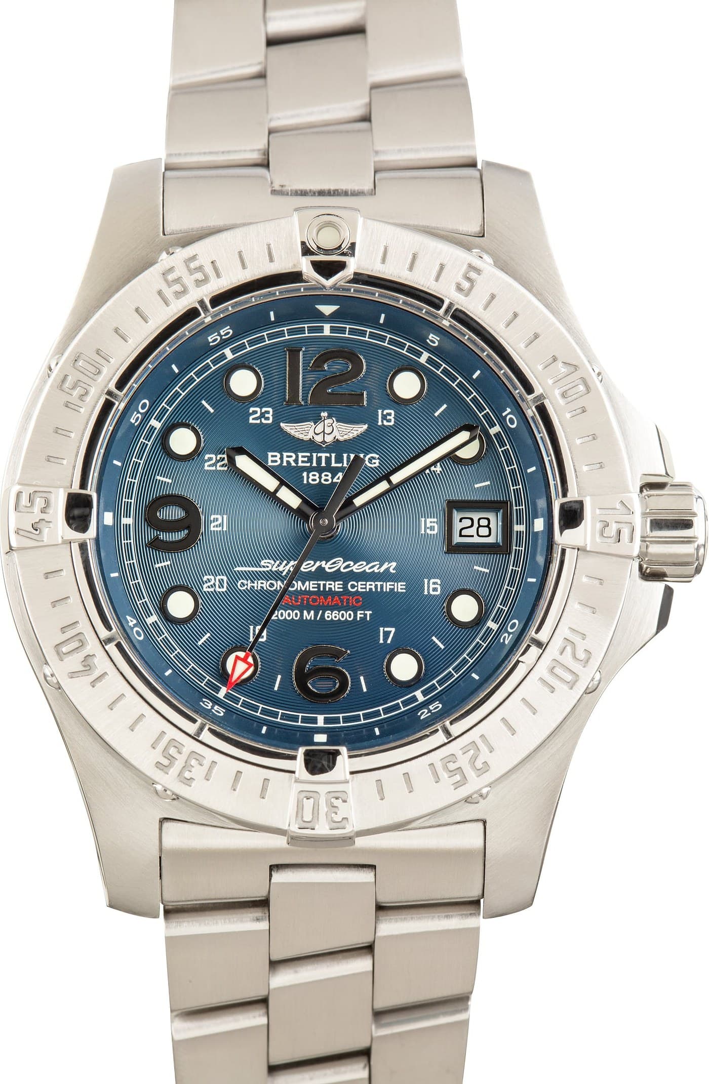 Breitling Superocean Steelfish Blue Dial — view 1