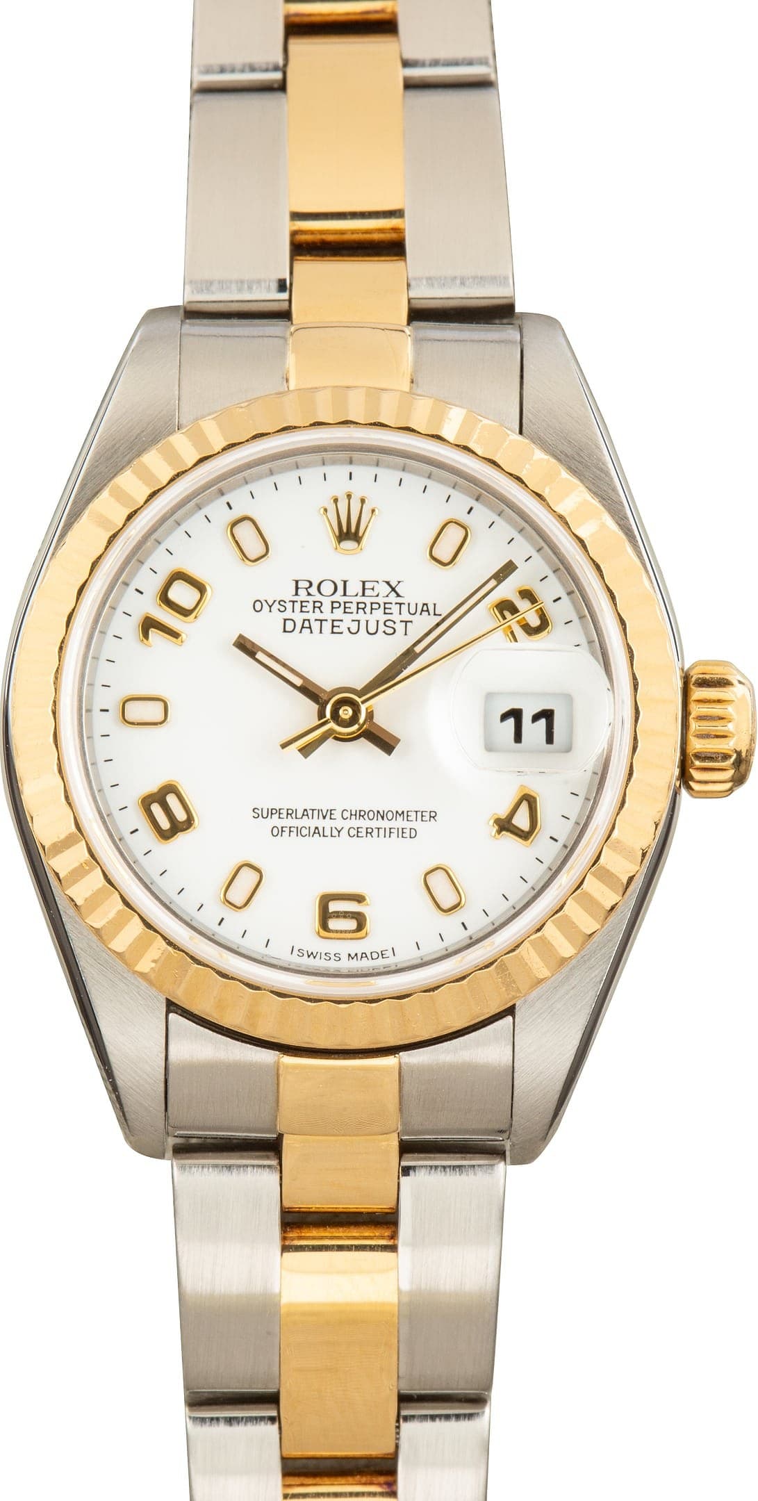 Rolex Lady Datejust Ref 79173 White Arabic Dial — view 1