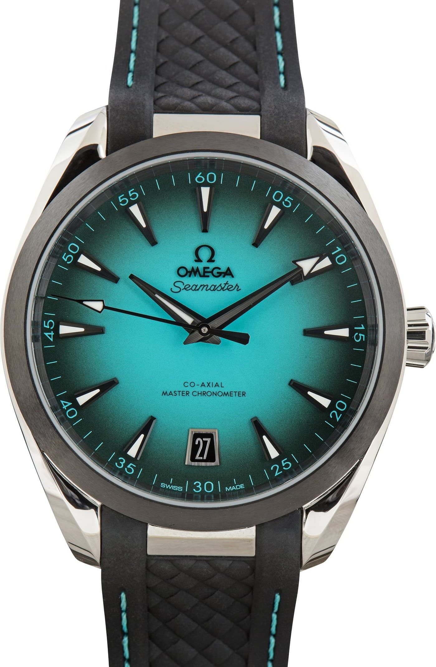 Turquoise Dial Omega Seamaster Aqua Terra 150M — view 1