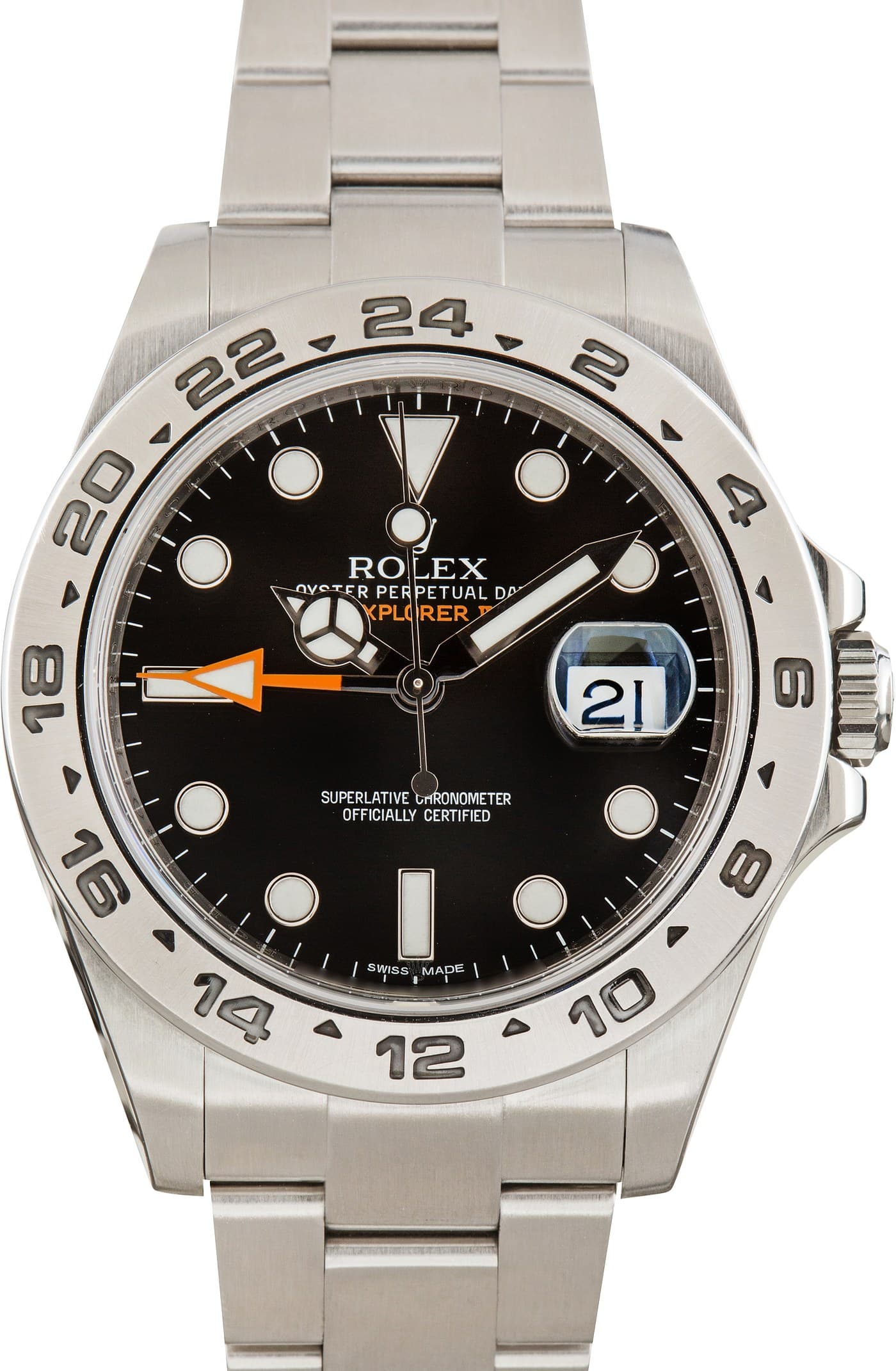 Rolex Explorer II Black Dial Ref 216570 — view 1