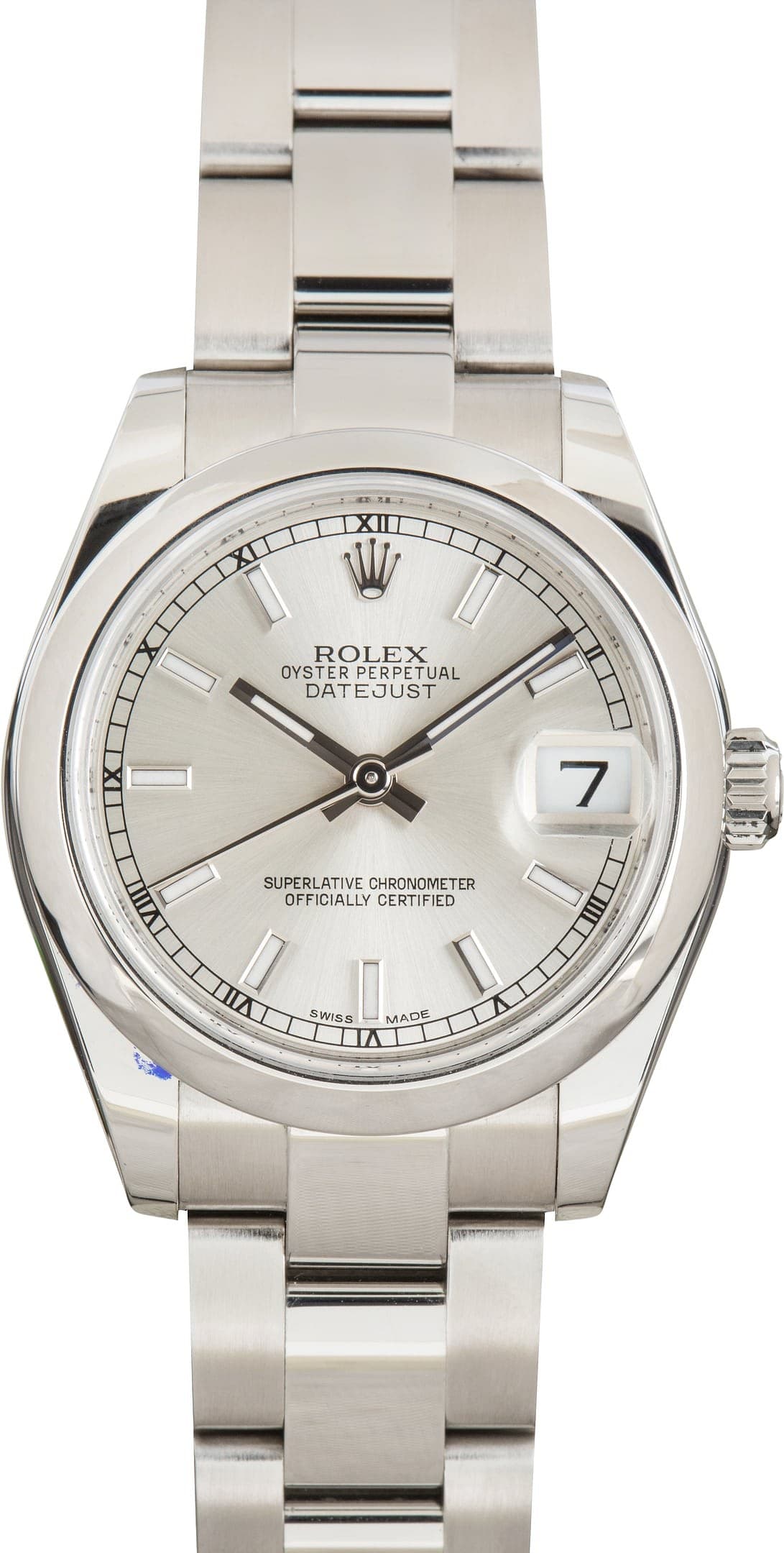 Rolex Datejust 31 Ref 178240 Silver Index Dial — view 1
