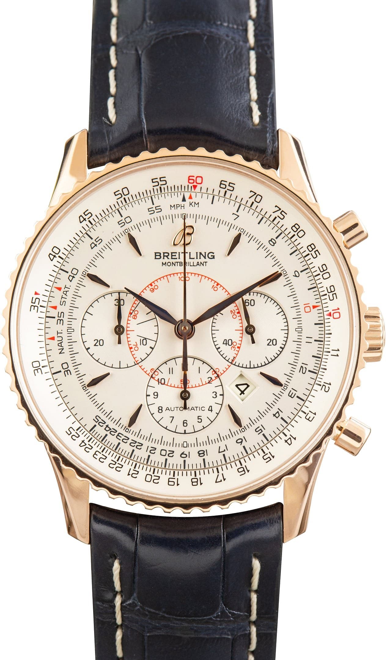 Breitling Montbrillant Rose Gold Limited Edition — view 1