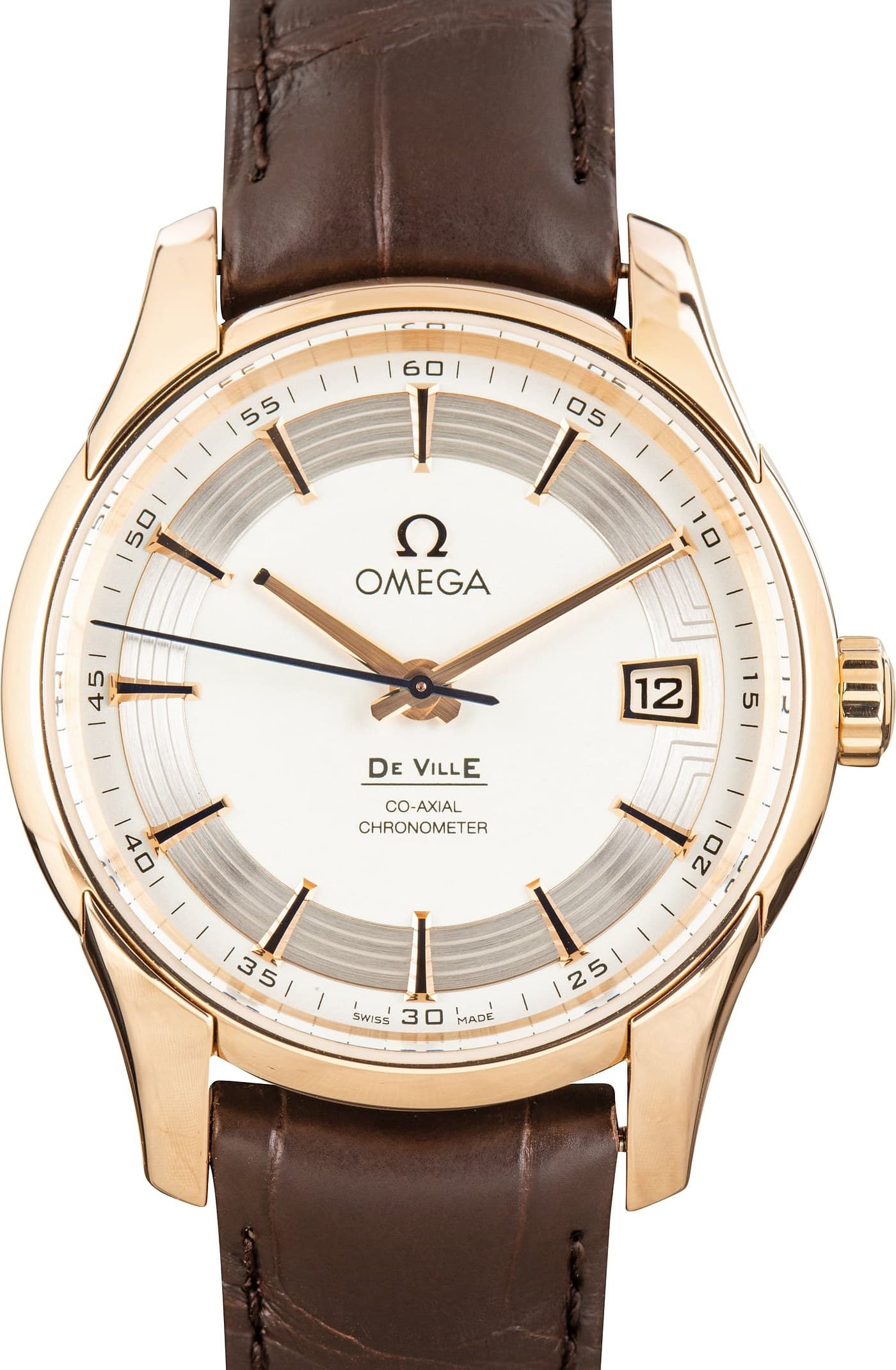 Omega De Ville Hour Vision Silver Dial — view 1
