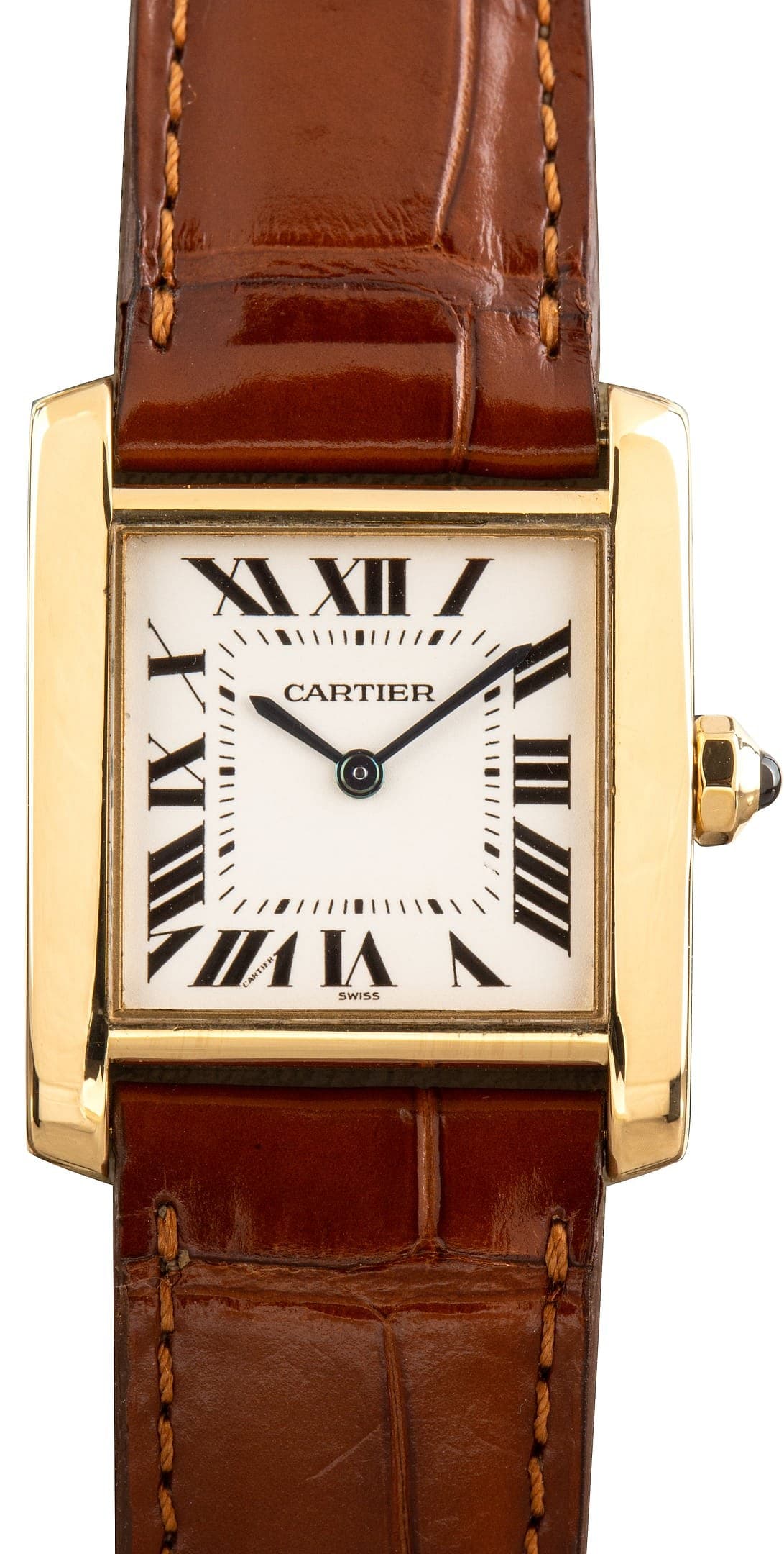 Cartier Tank Francaise Ref W5000356 18k Yellow Gold — view 1