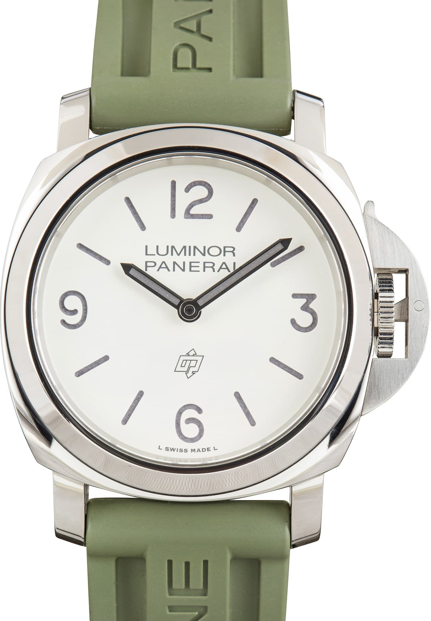 Panerai Luminor Base Logo Ref PAM01087 White Dial — view 1