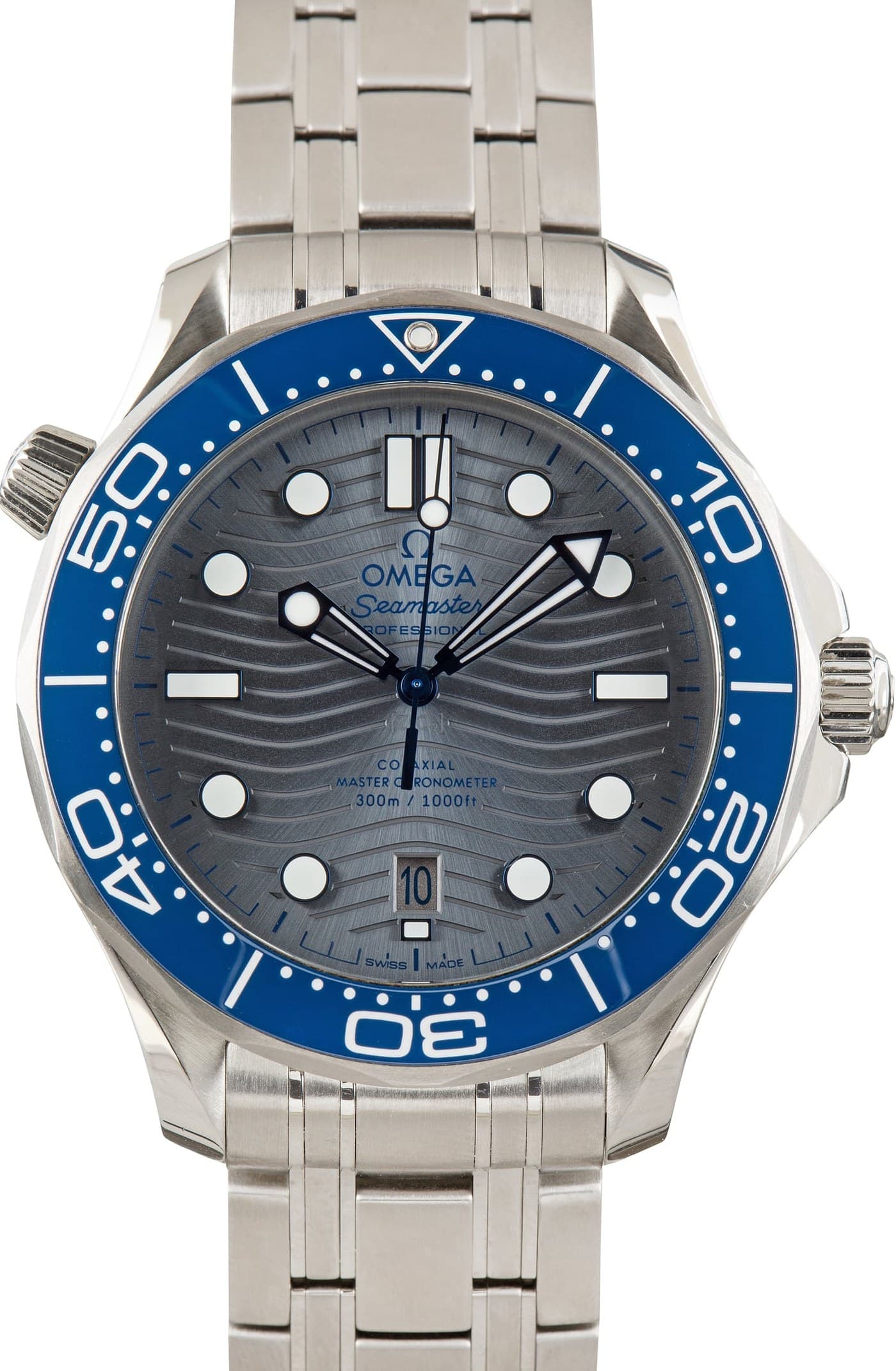 Grey Dial Omega Seamaster Diver 300M — view 1
