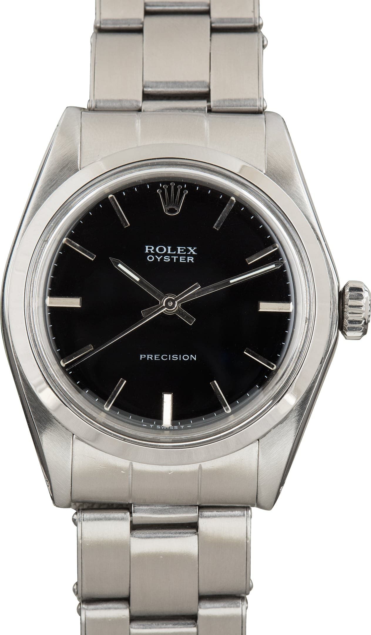 Vintage Rolex Oyster Precision Ref 6426 Black Dial — view 1