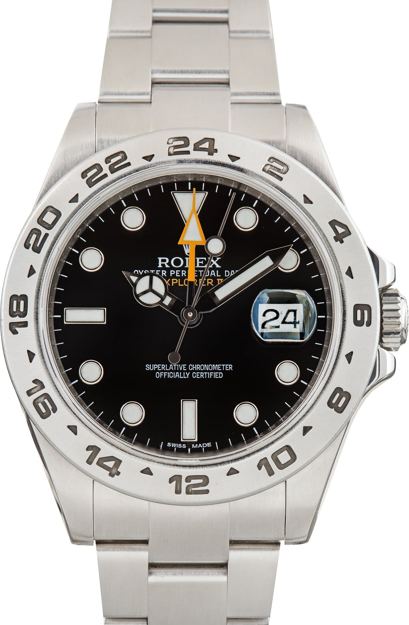 Rolex Explorer II Ref 216570 Steel Oyster — view 1