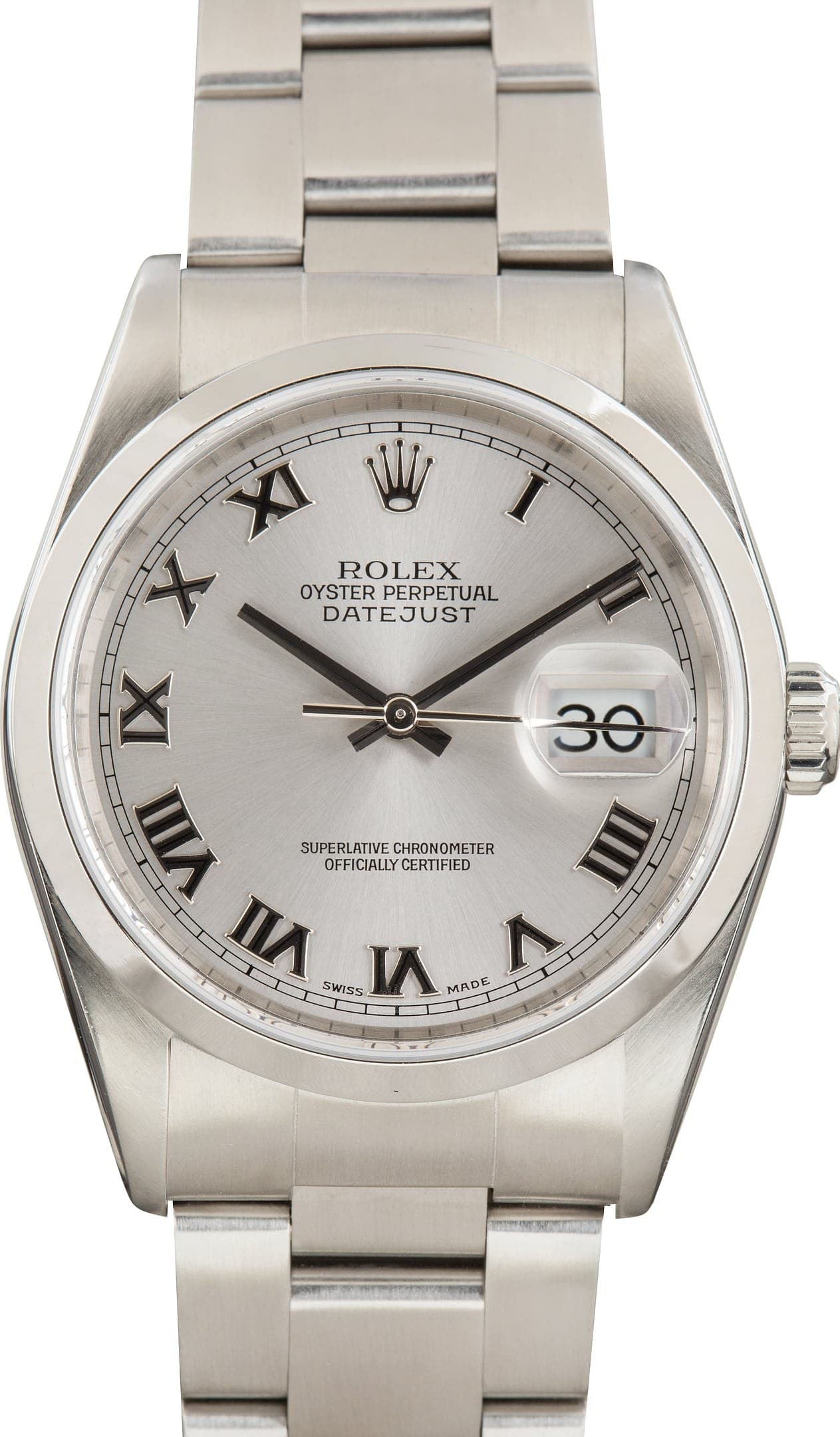 Rolex Datejust 36 Ref 16200 Stainless Steel — view 1