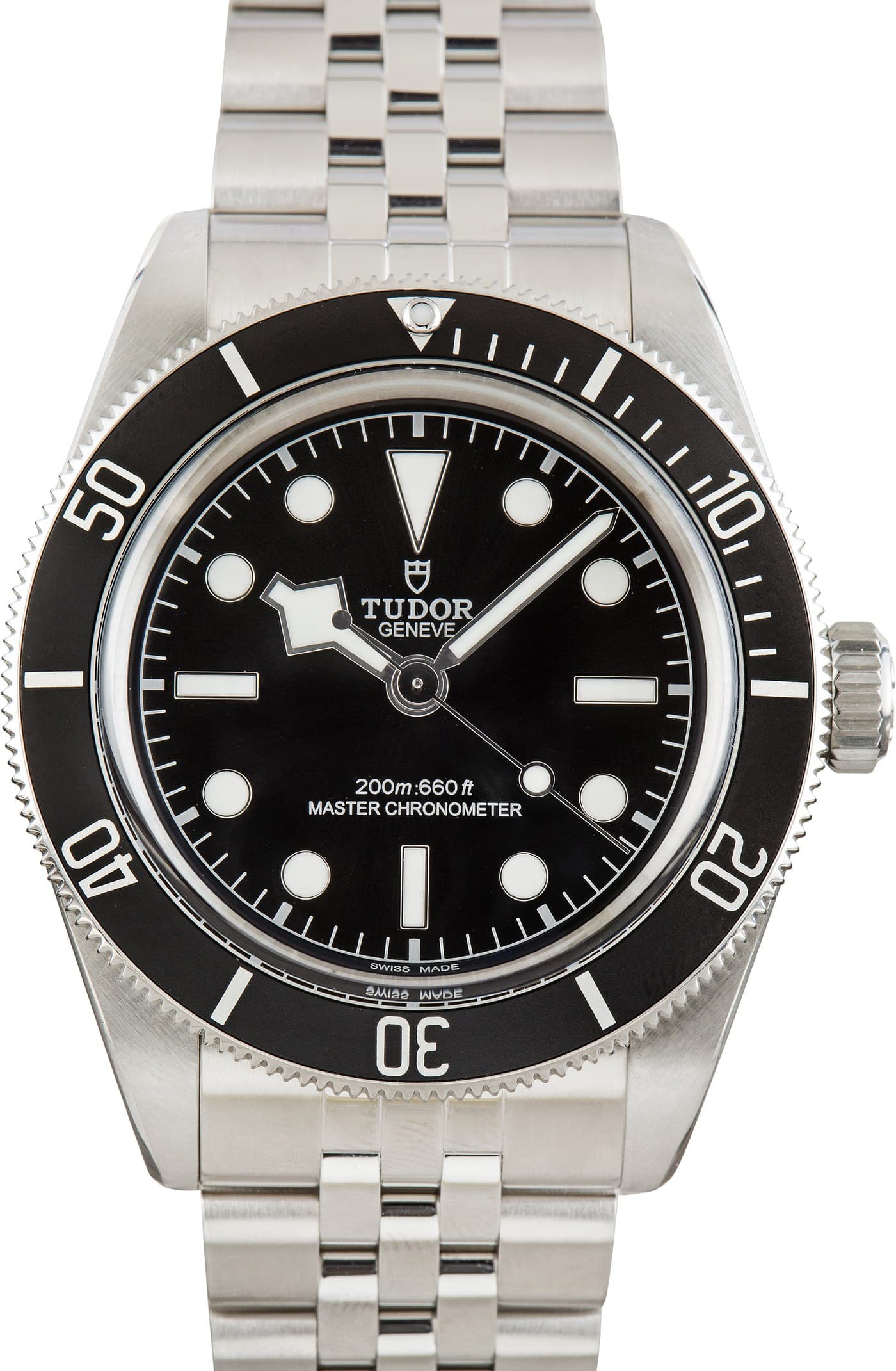 Stainless Steel Tudor Black Bay Black Dial — view 1