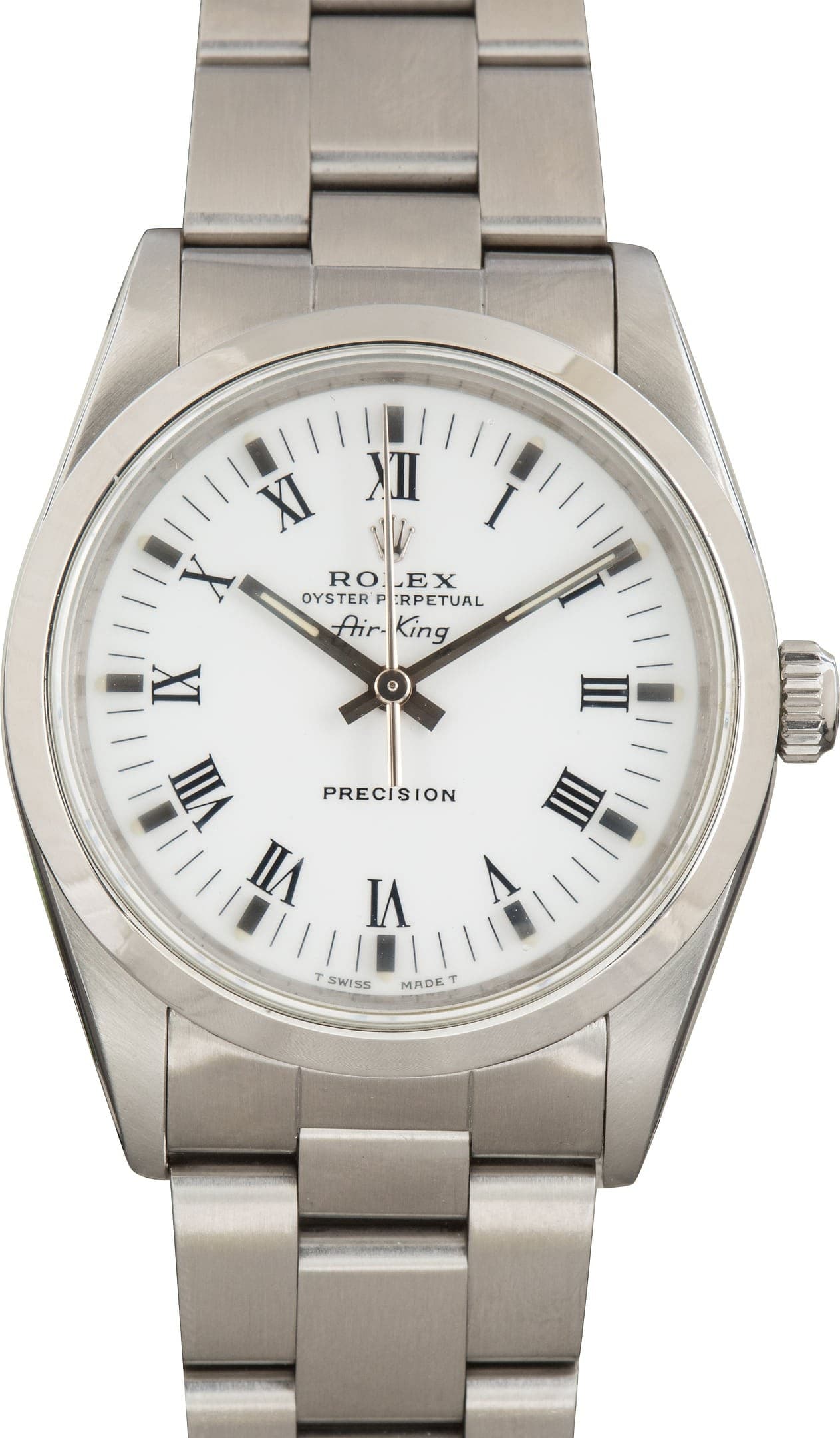 Rolex Air-King Ref 14000 White Dial — view 1