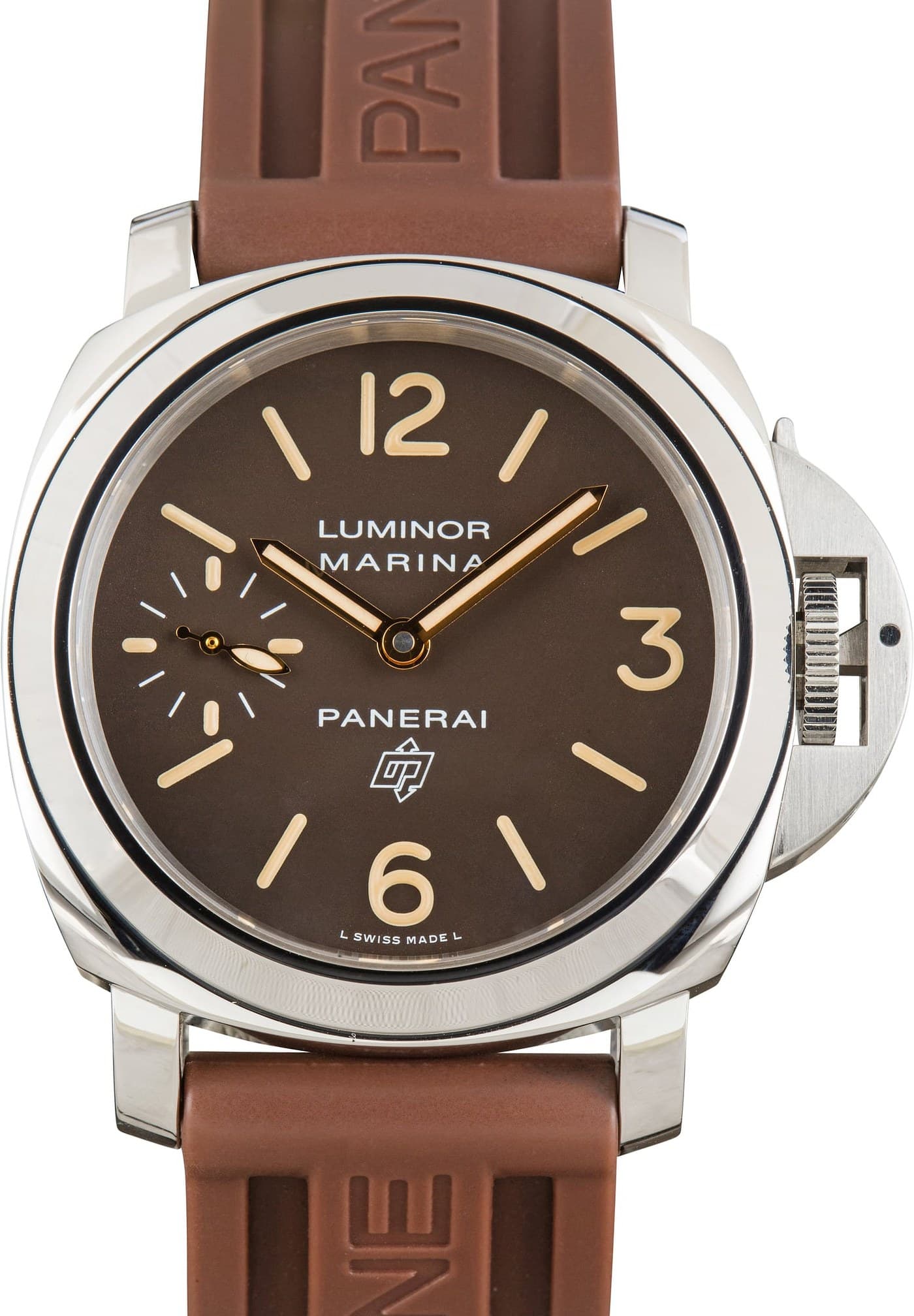 Panerai Luminor Marina Ref PAM00632 Brown Dial — view 1