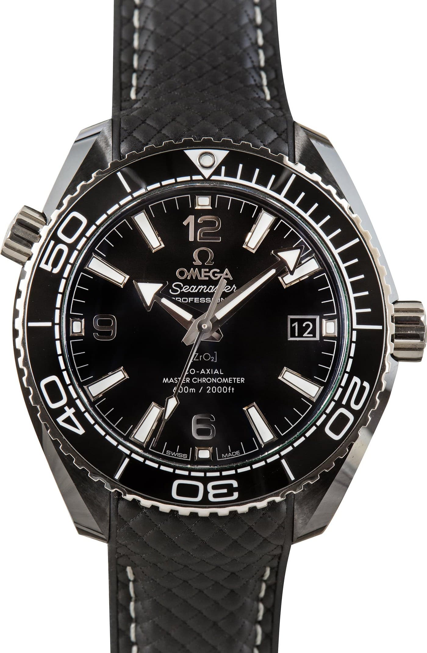 Black Ceramic Omega Seamaster Planet Ocean 600M — view 1