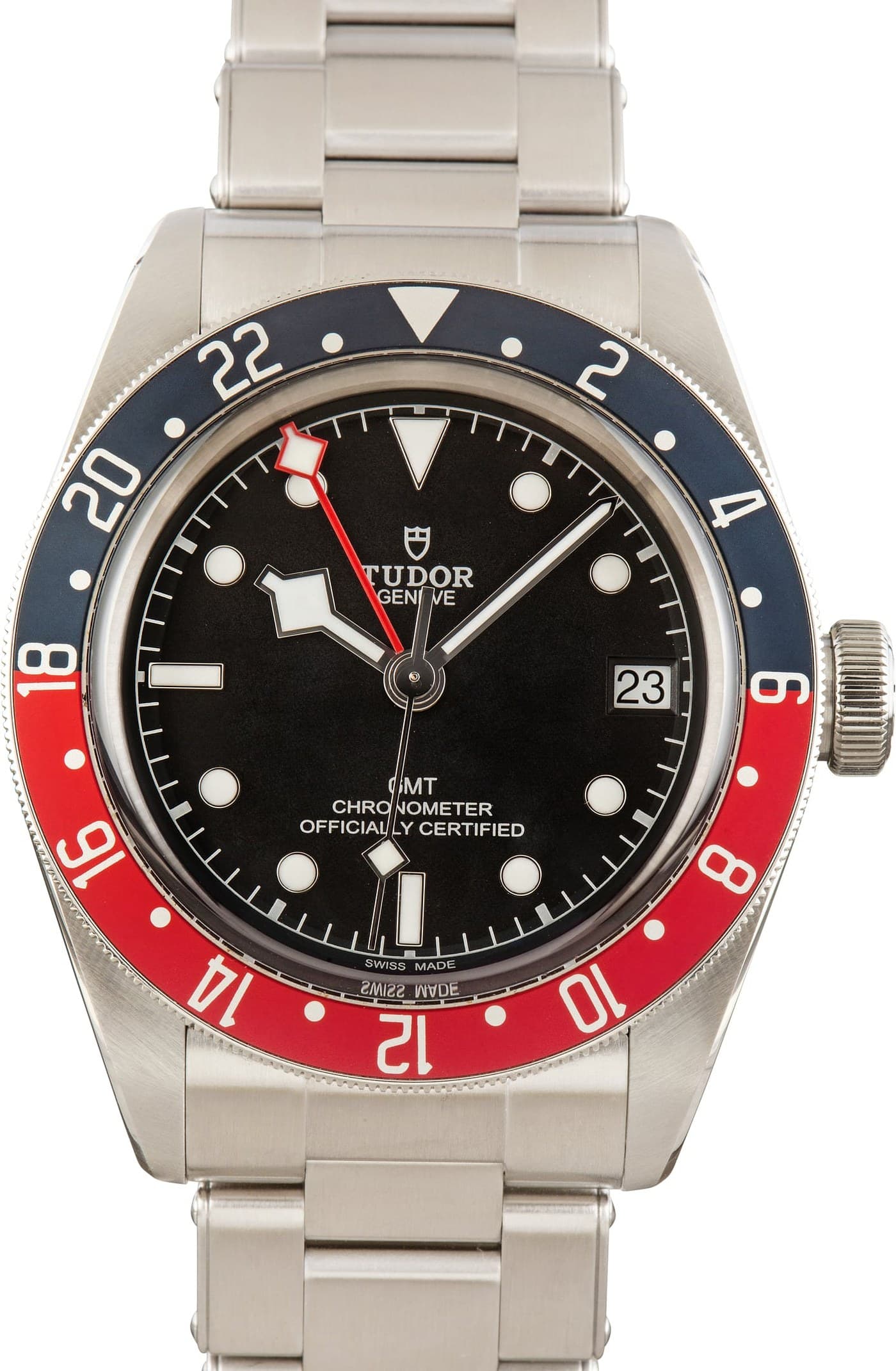 Tudor Black Bay GMT Ref 79830RB Burgundy and Blue — view 1