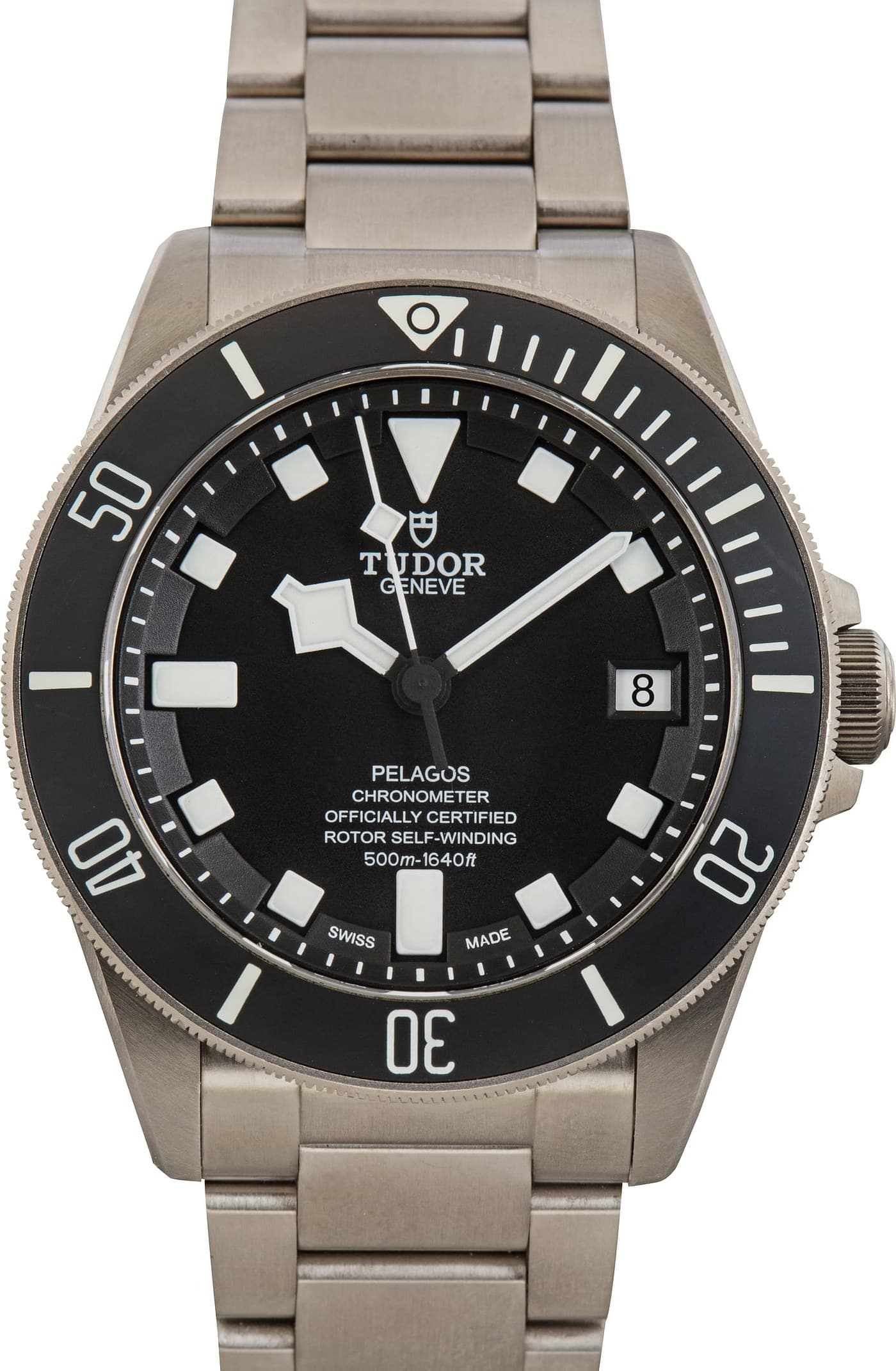Titanium Tudor Pelagos Black Dial Ref 25600TN — view 1