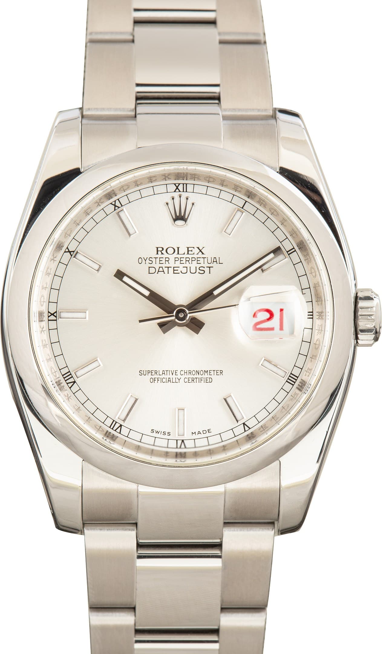 Rolex Datejust 36 Ref 116200 Silver Dial — view 1