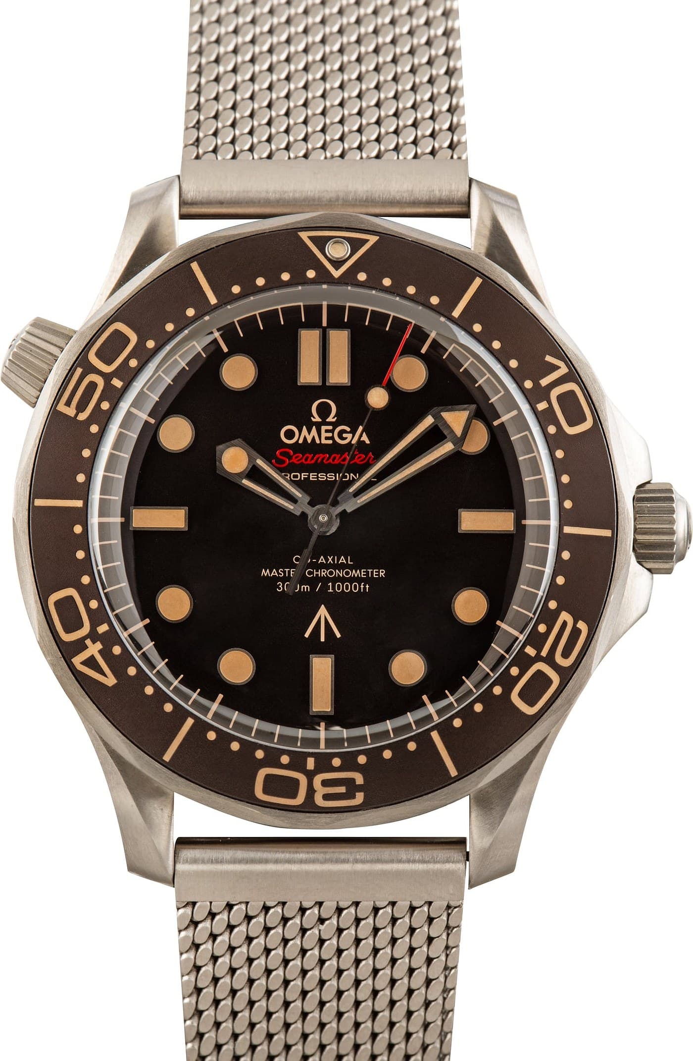 Omega Seamaster Diver 300M 007 Edition Brown Dial — view 1