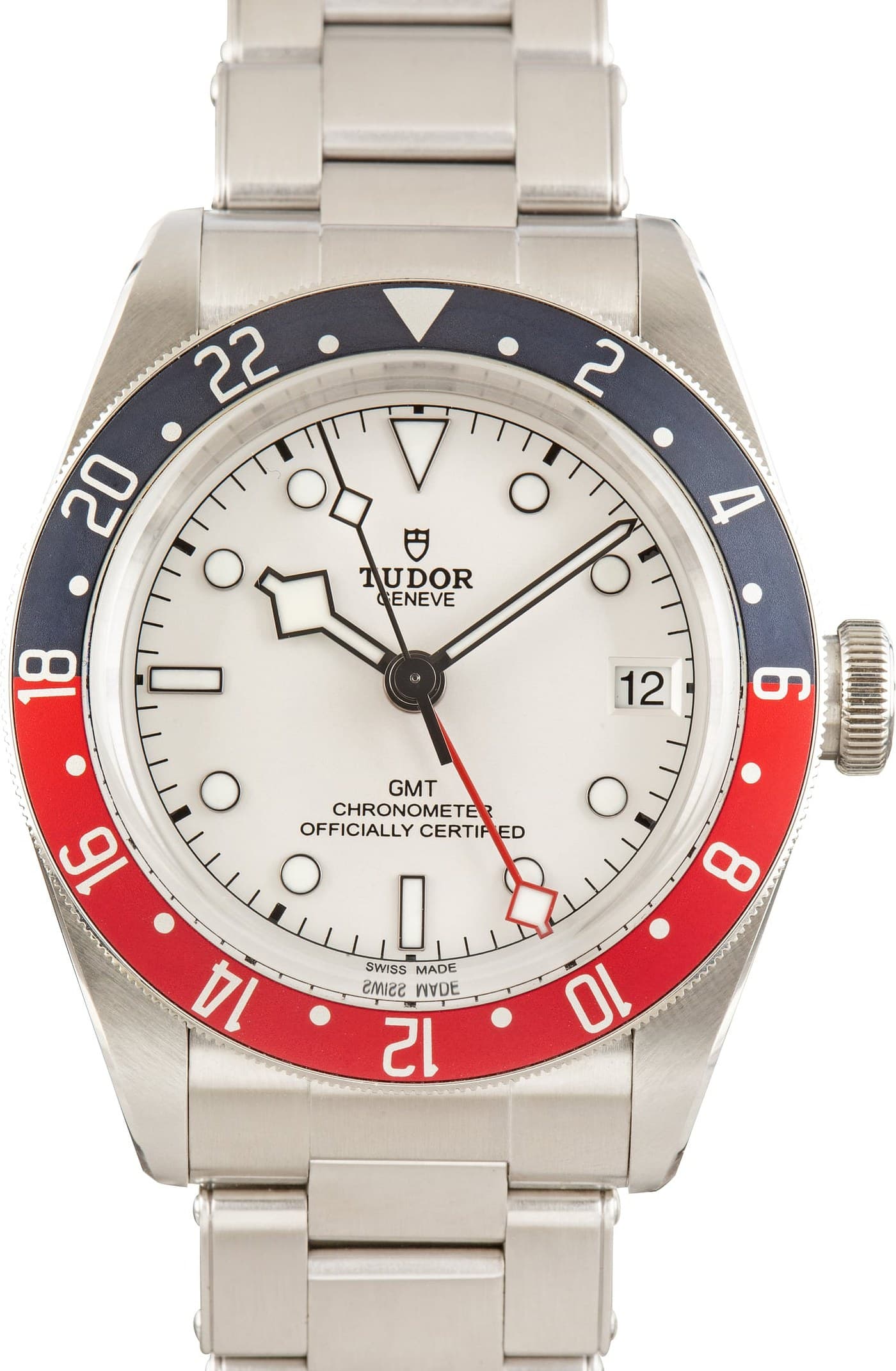 White Dial Tudor Black Bay GMT Ref 79830RB — view 1