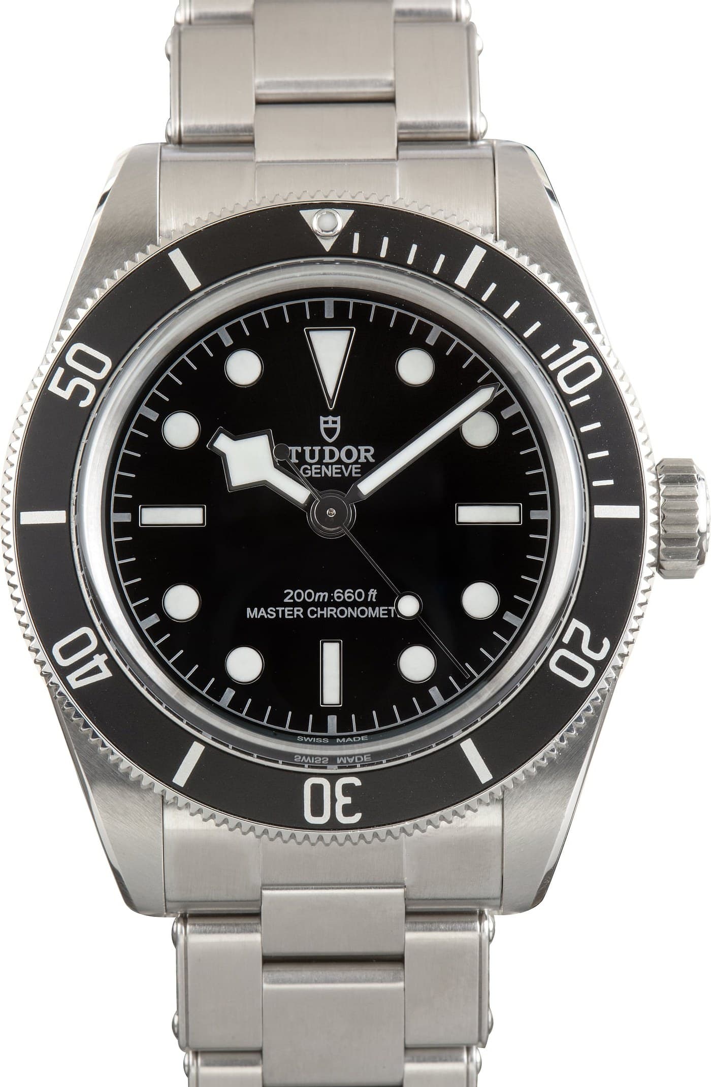 Stainless Steel Tudor Black Bay Black Dial — view 1
