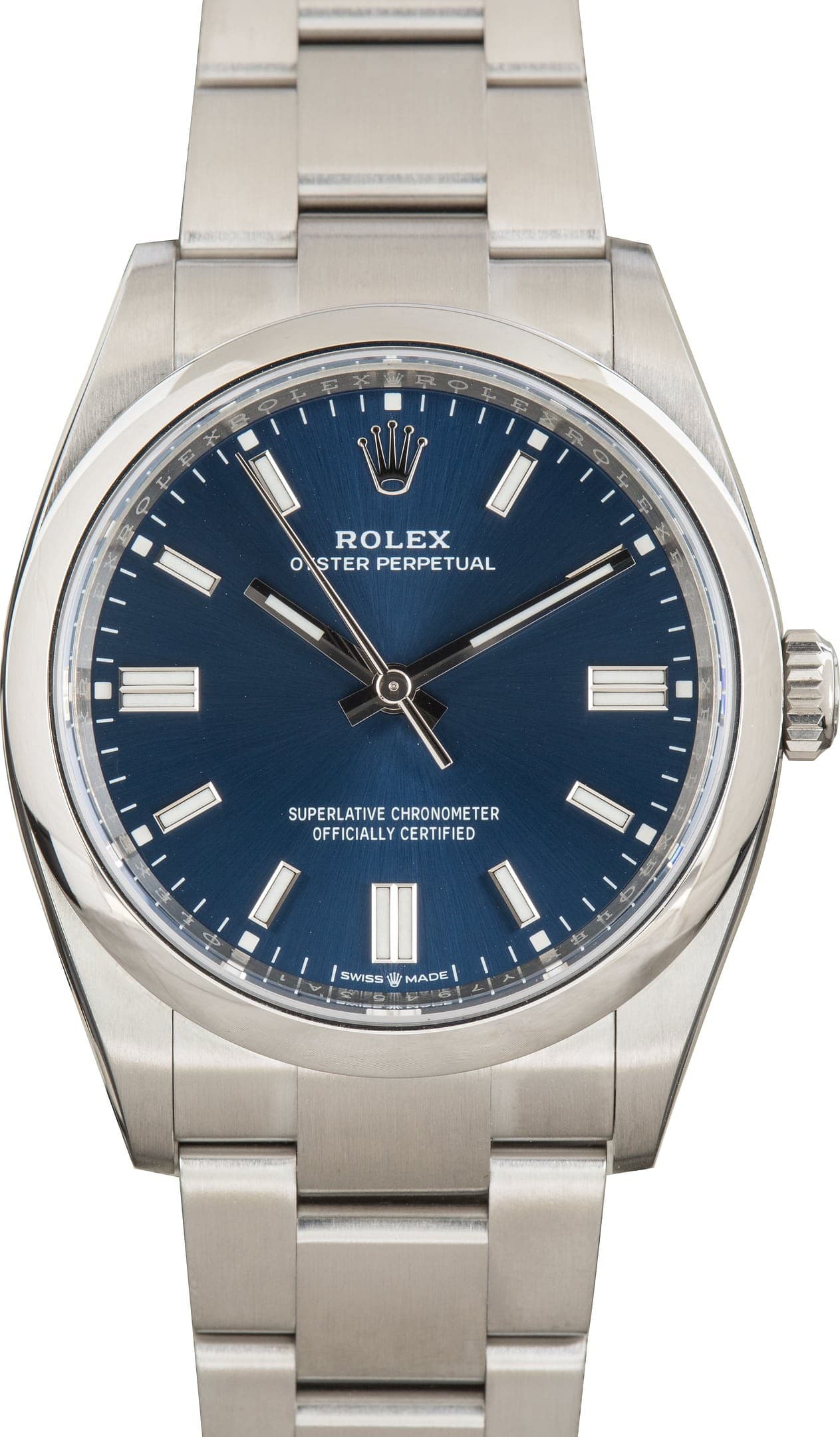 Rolex Oyster Perpetual 36 Blue Ref 126000 — view 1