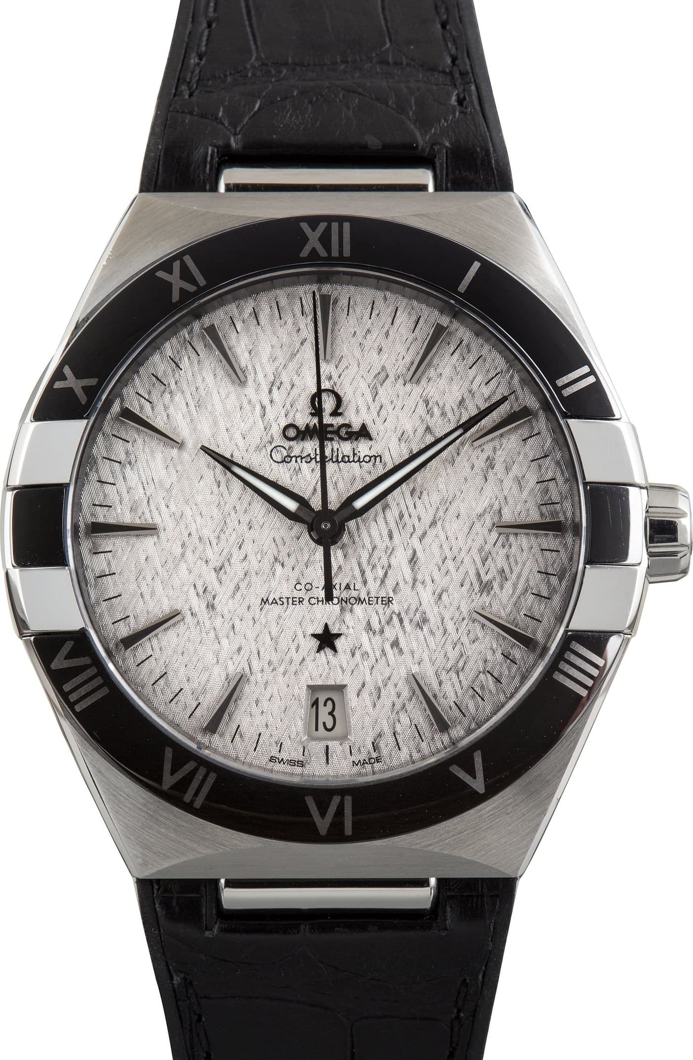 Stainless Steel Omega Constellation Silk Grey Dial — view 1