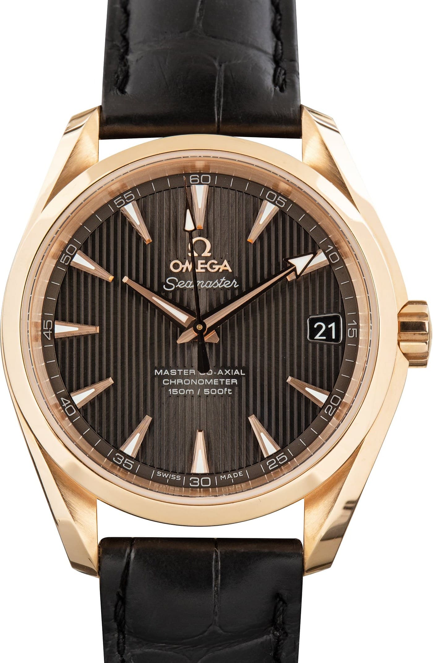 Omega Seamaster Aqua Terra 150M Grey Dial — view 1